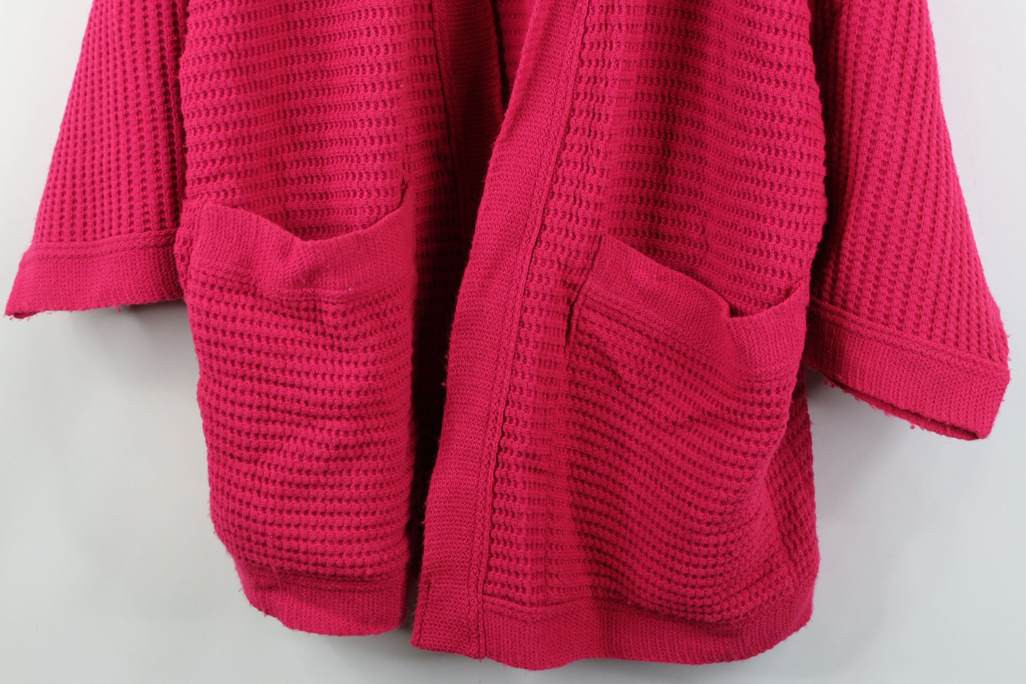 Vintage Vintage 80s 90s Streetwear Dolman Sleeve Cardigan Sweater US Size 3XL / US 20-22 - 3 Thumbnail