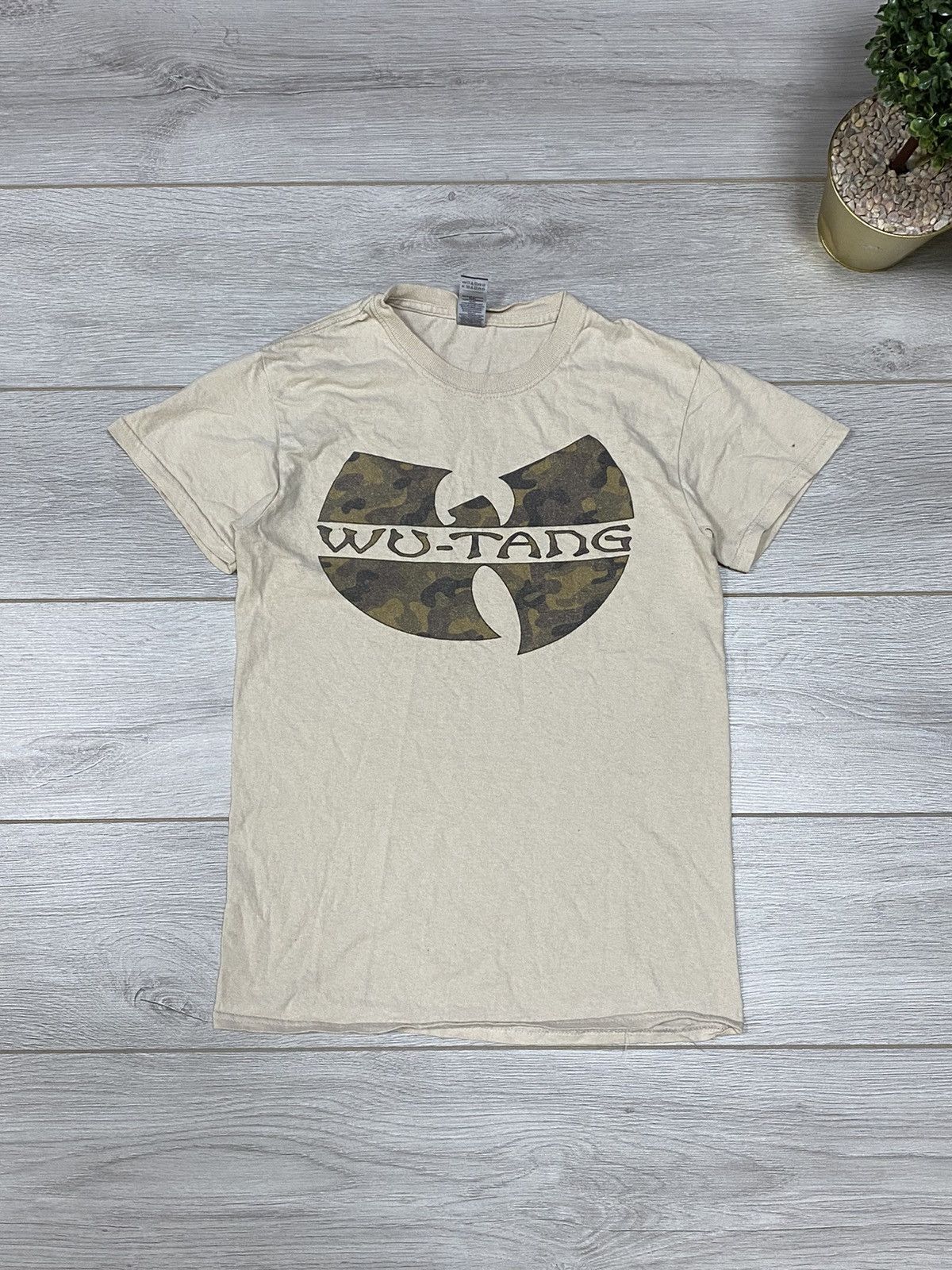 Wu-Tang Clan Wu Tang big camouflage logo t-shirt Size US S / EU 44-46 / 1 - 1 Thumbnail