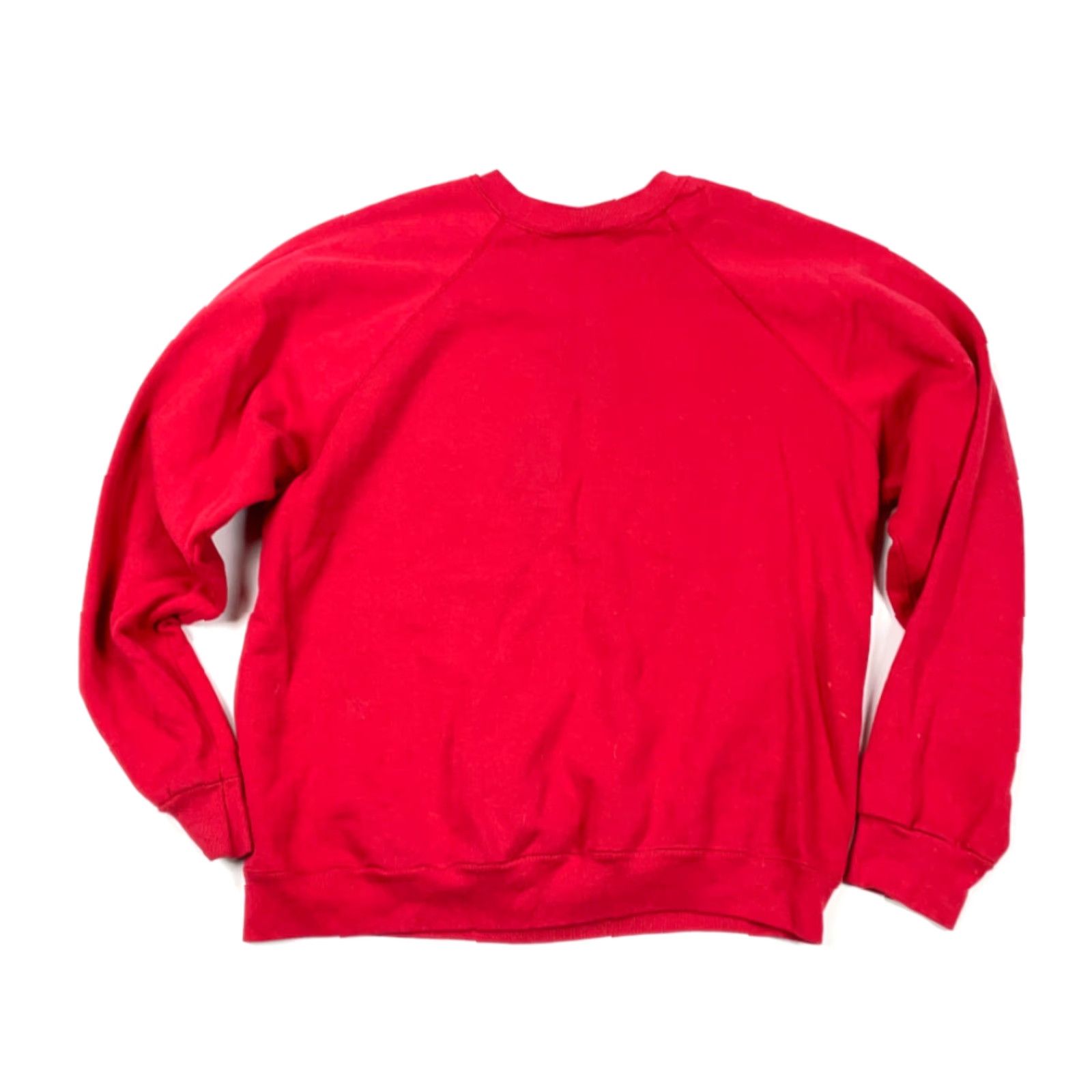 Tultex VINTAGE Greatest Grandma Tultex Sweatshirt Adult XL Raglan Red 90s Retro Cotton Blend Mens Size US XL / EU 56 / 4 - 2 Thumbnail