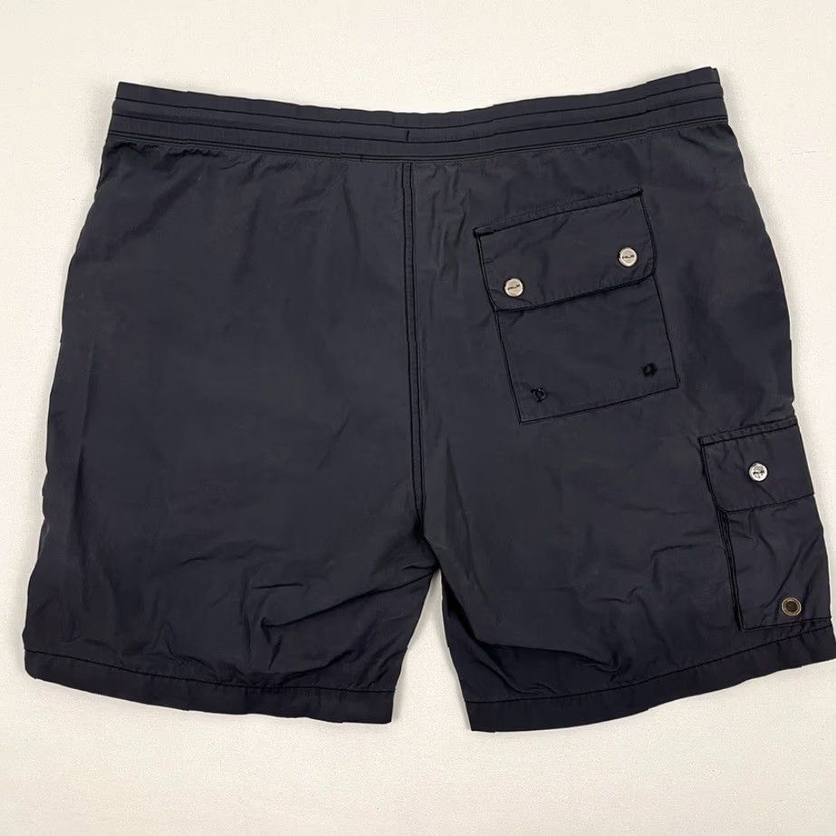 RLX Ralph Lauren RLX Ralph Lauren Cargo Shorts Mens XL 38 x 7.5" Black Nylon Swimming Hiking Board Shorts Solid Breathable Pockets Mens Size US 36 / EU 52 - 4 Thumbnail