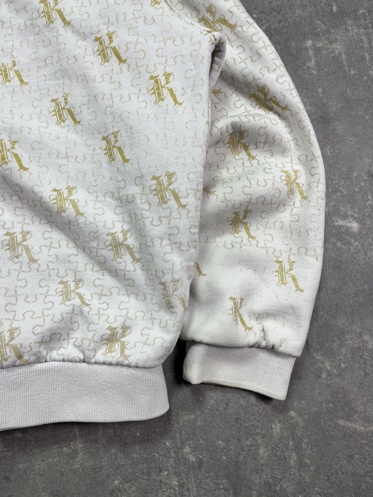 Karl Kani 2000s Karl Kani AOP Multilogo Embroidered Baggy Zip Hoodie L Size US L / EU 52-54 / 3 - 15 Thumbnail
