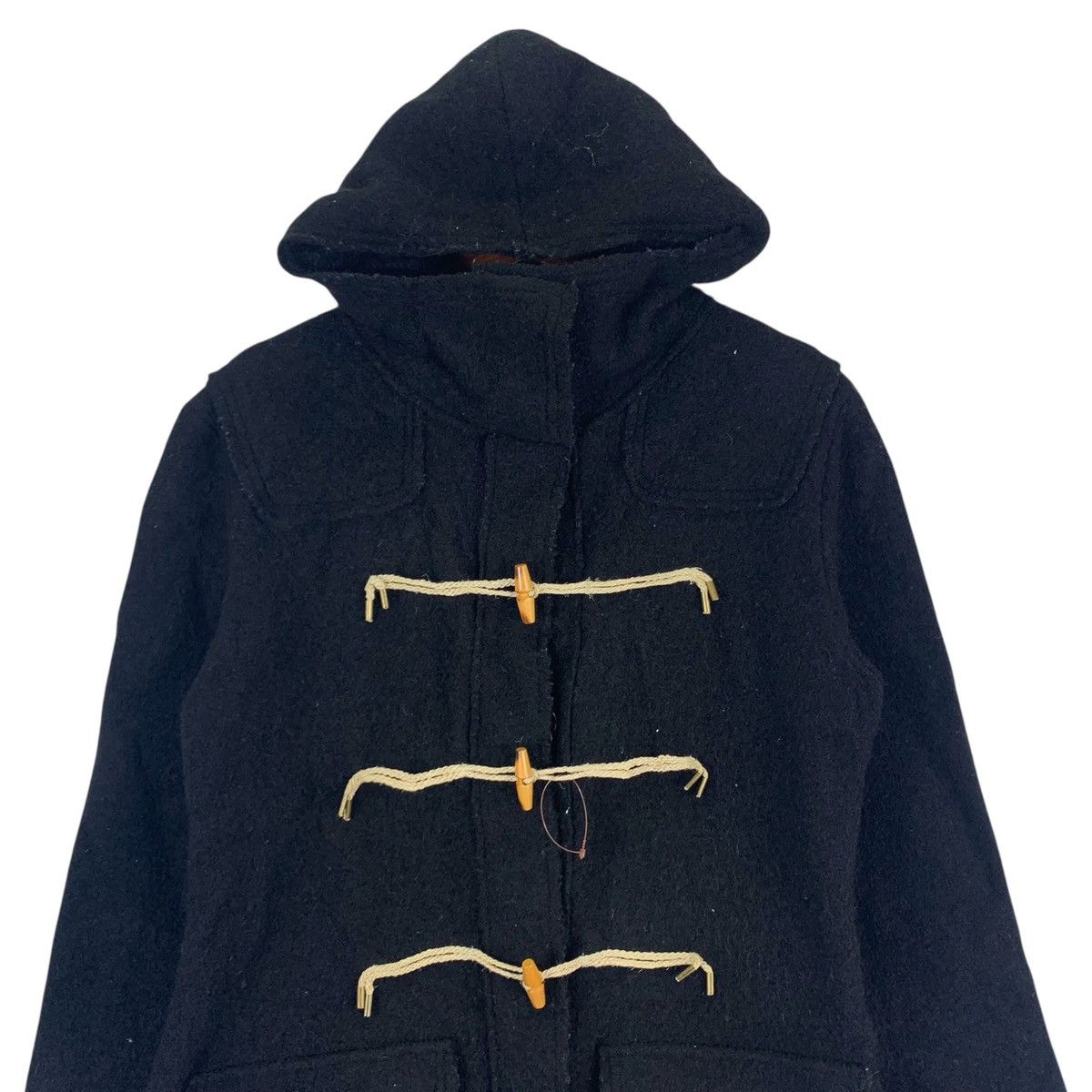 Diesel × Vintage Vintage Diesel Long Wool Duffle Coat Size US M / EU 48-50 / 2 - 2 Thumbnail