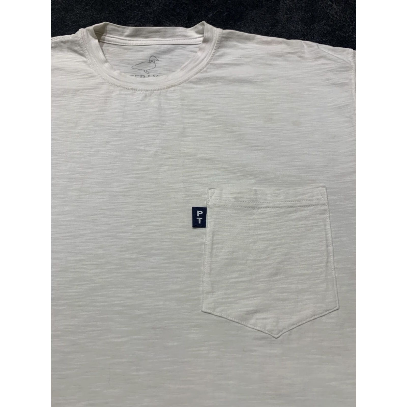 Vintage Properly Tied Short Sleeve T-Shirt Mens Medium White Stained Size US M / EU 48-50 / 2 - 3 Thumbnail