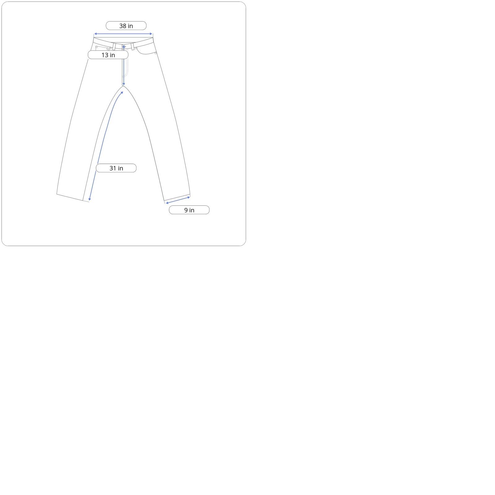 Levi's Levi's 501 Jeans Mens 38x31 Blue Medium Wash Original Fit Straight Leg Button Fly Size US 38 / EU 54 - 9 Thumbnail