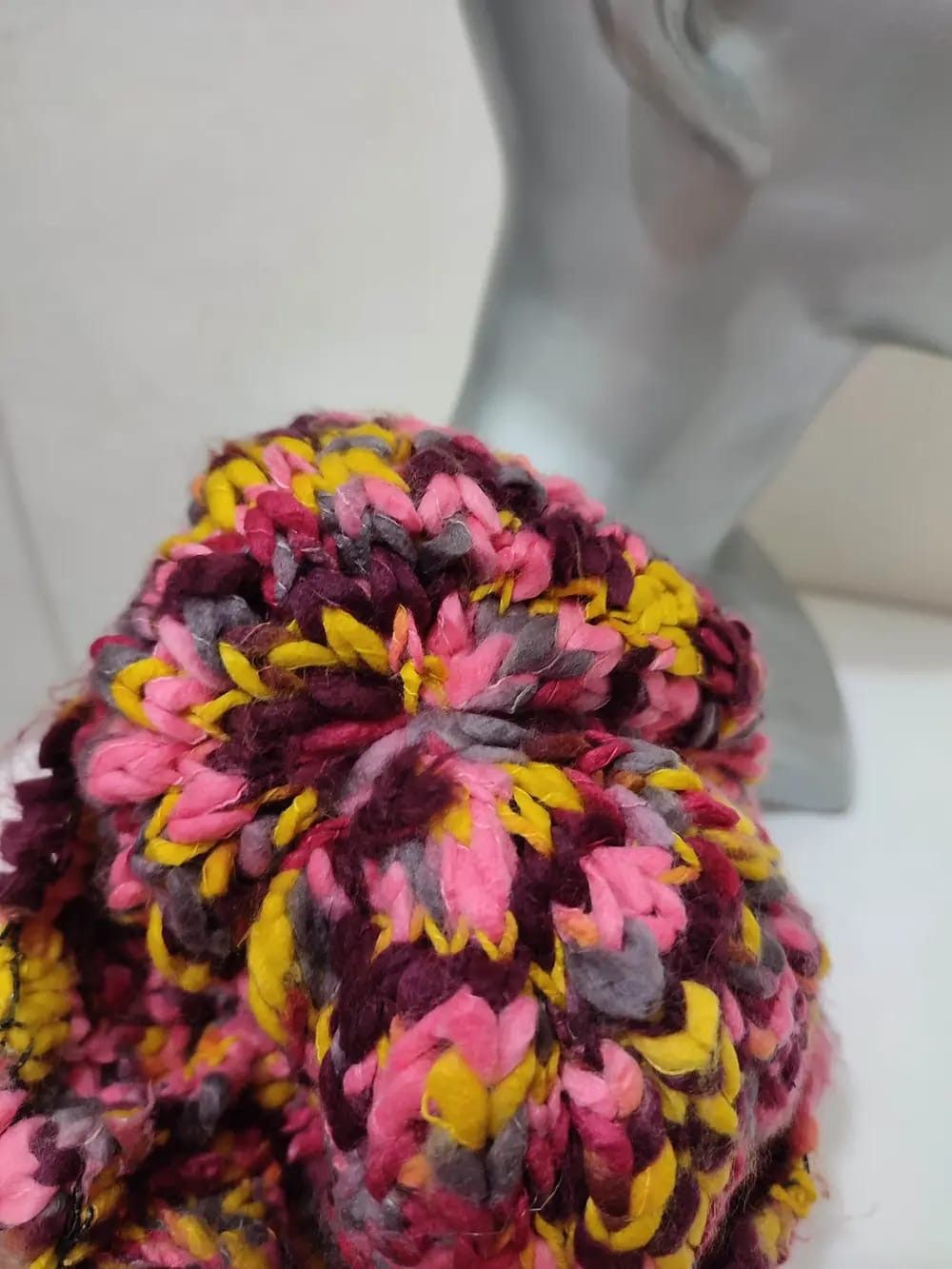 Other Unknown Multicolour Knitted Beanie Hats Size ONE SIZE - 5 Thumbnail