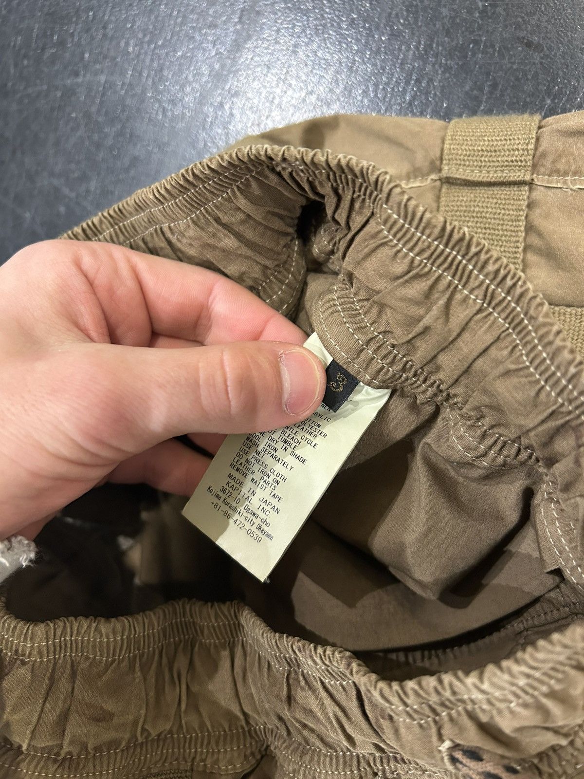 Kapital Kapital Kountry Weather Cloth Prisoner Craft Shorts Size US 32 / EU 48 - 5 Thumbnail