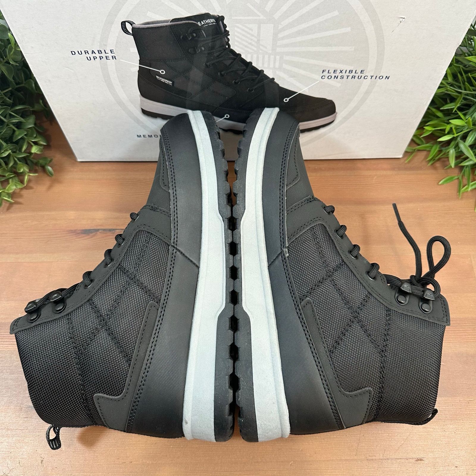 Weatherproof Weatherproof Men's Jenkins Black Sneaker Boots Size 8 Size US 8 / EU 41 - 7 Thumbnail