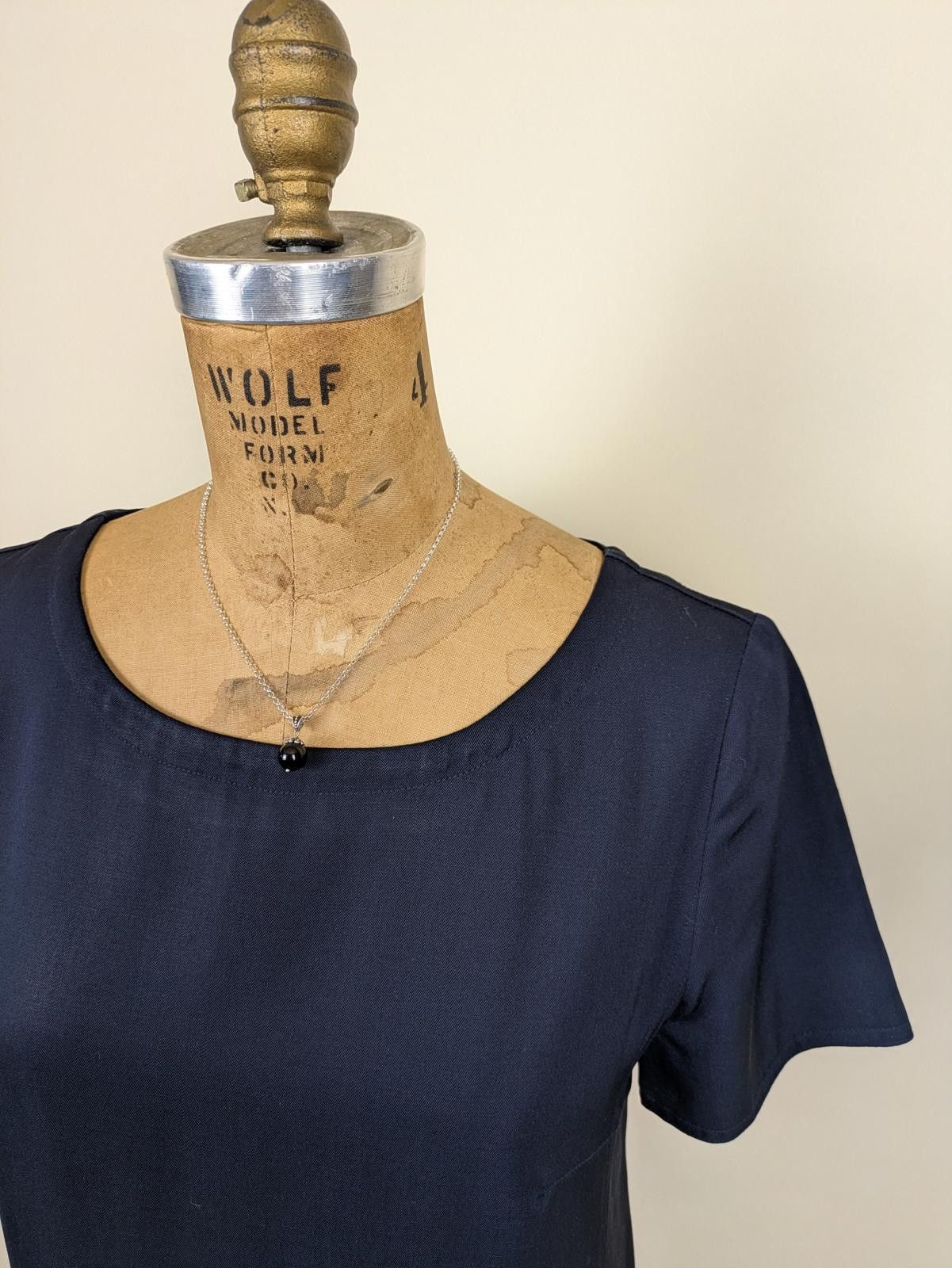 Courreges 1980's/90's rare courreges navy tennis pleated dress Size M / US 6-8 / IT 42-44 - 3 Thumbnail