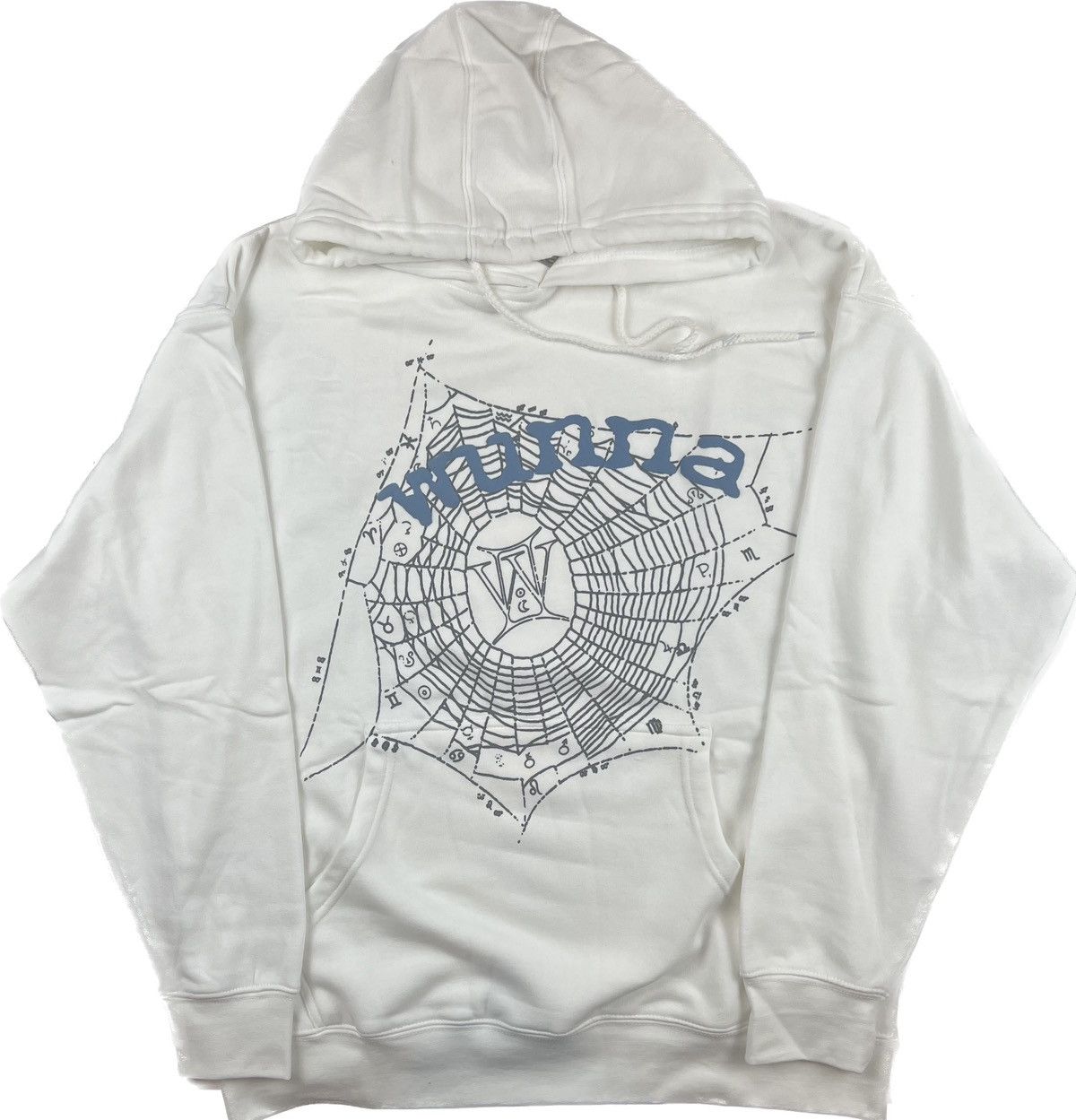 image of Spider Worldwide Sp5Der Wunna Hoodie in White, Men's (Size XL)