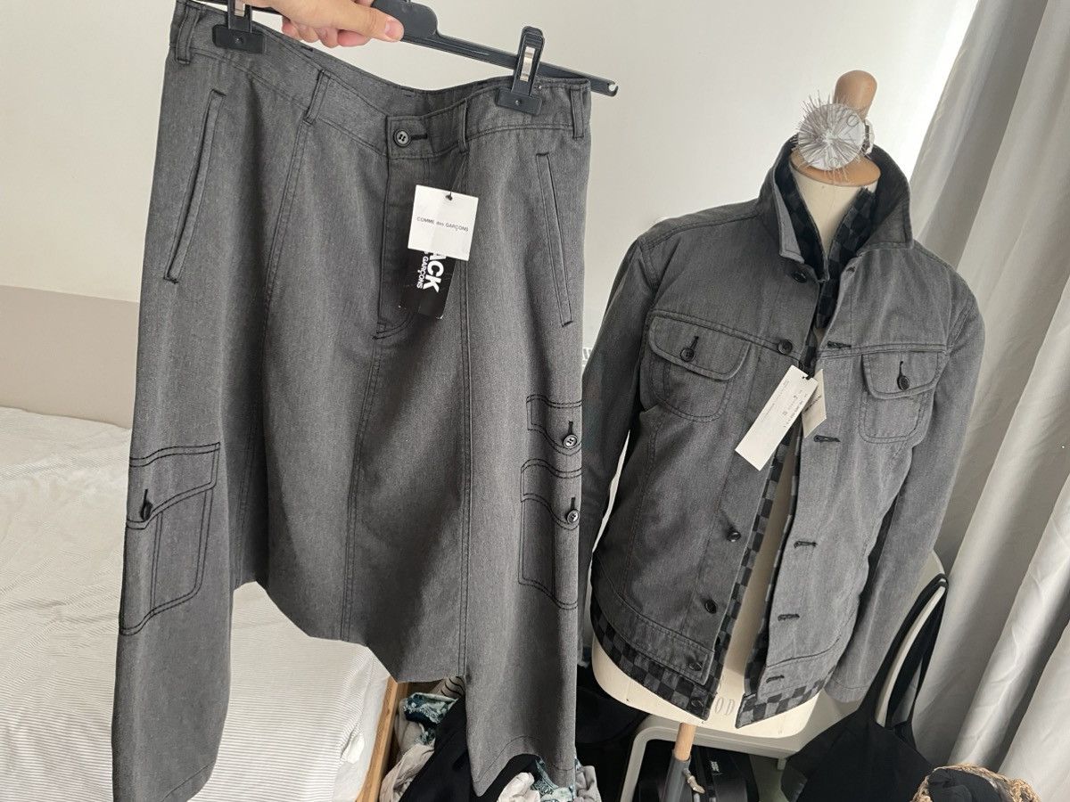 Comme des Garcons Black × Comme des Garcons Homme Plus × Junya Watanabe Comme des garçons Jacket Size US L / EU 52-54 / 3 - 10 Thumbnail