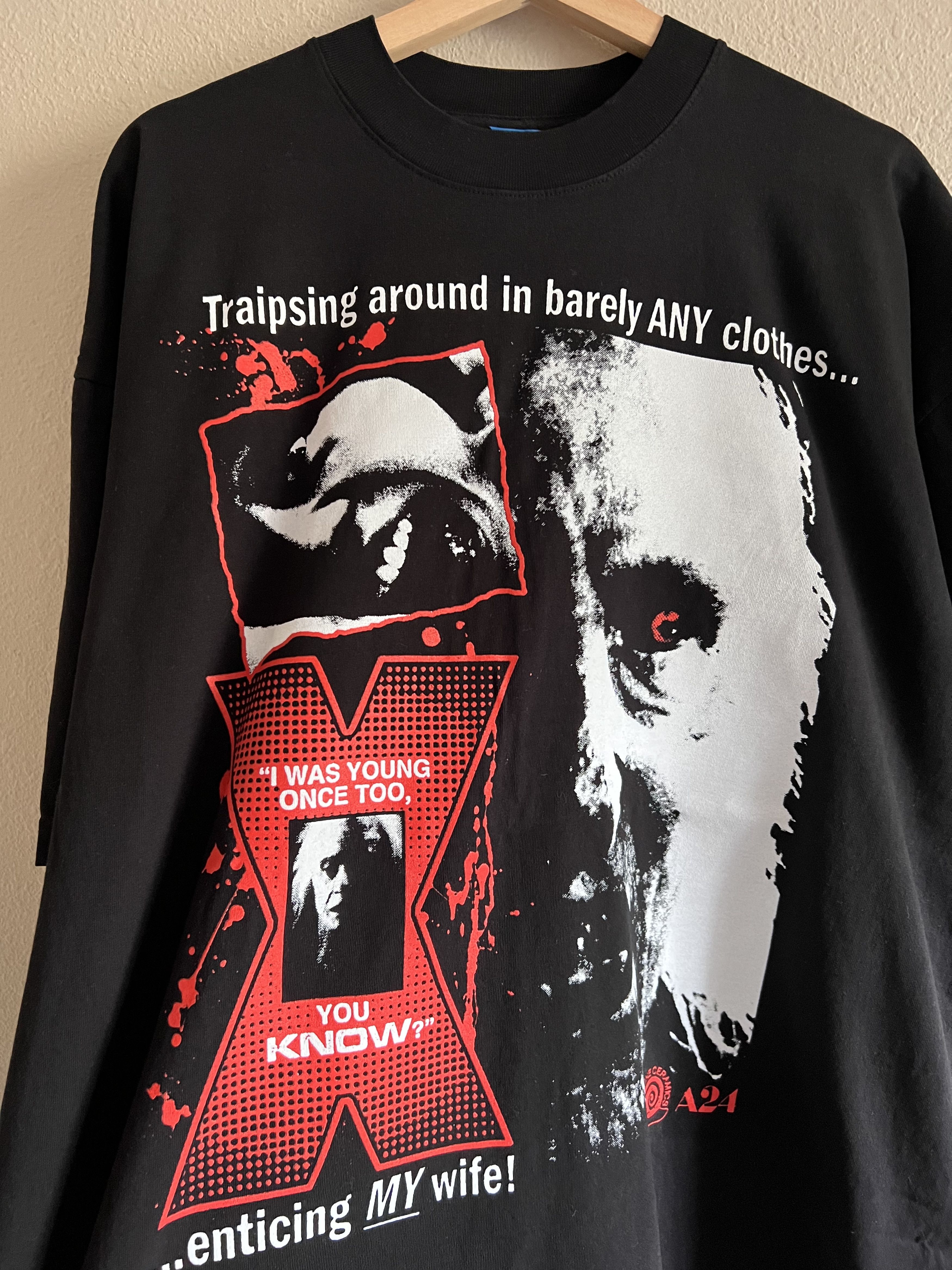 A24 × Online Ceramics Online Ceramics A24 X Slaughterhouse Tee in Black Size US XL / EU 56 / 4 - 4 Thumbnail