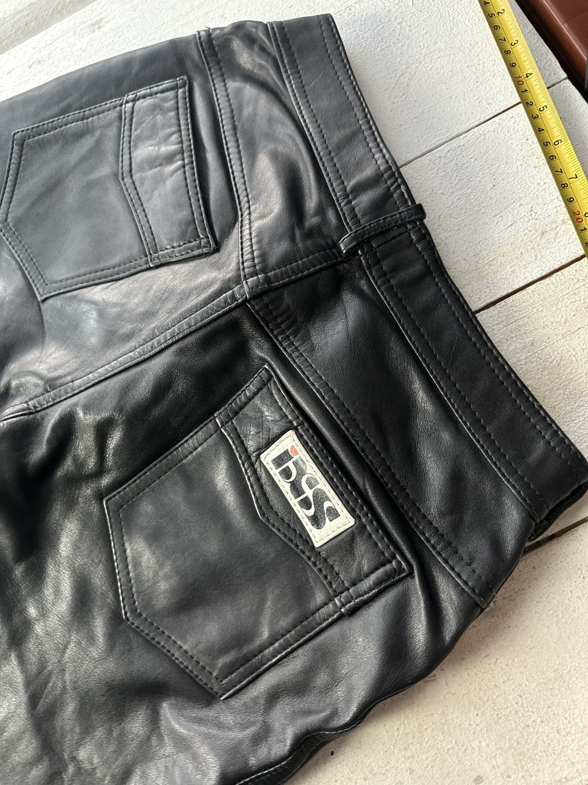 Other IXS 🚨GRAIL MEN LEATHER PANTS Y2K WESTERN MOTORCYCLE Size US 28 / EU 44 - 10 Thumbnail