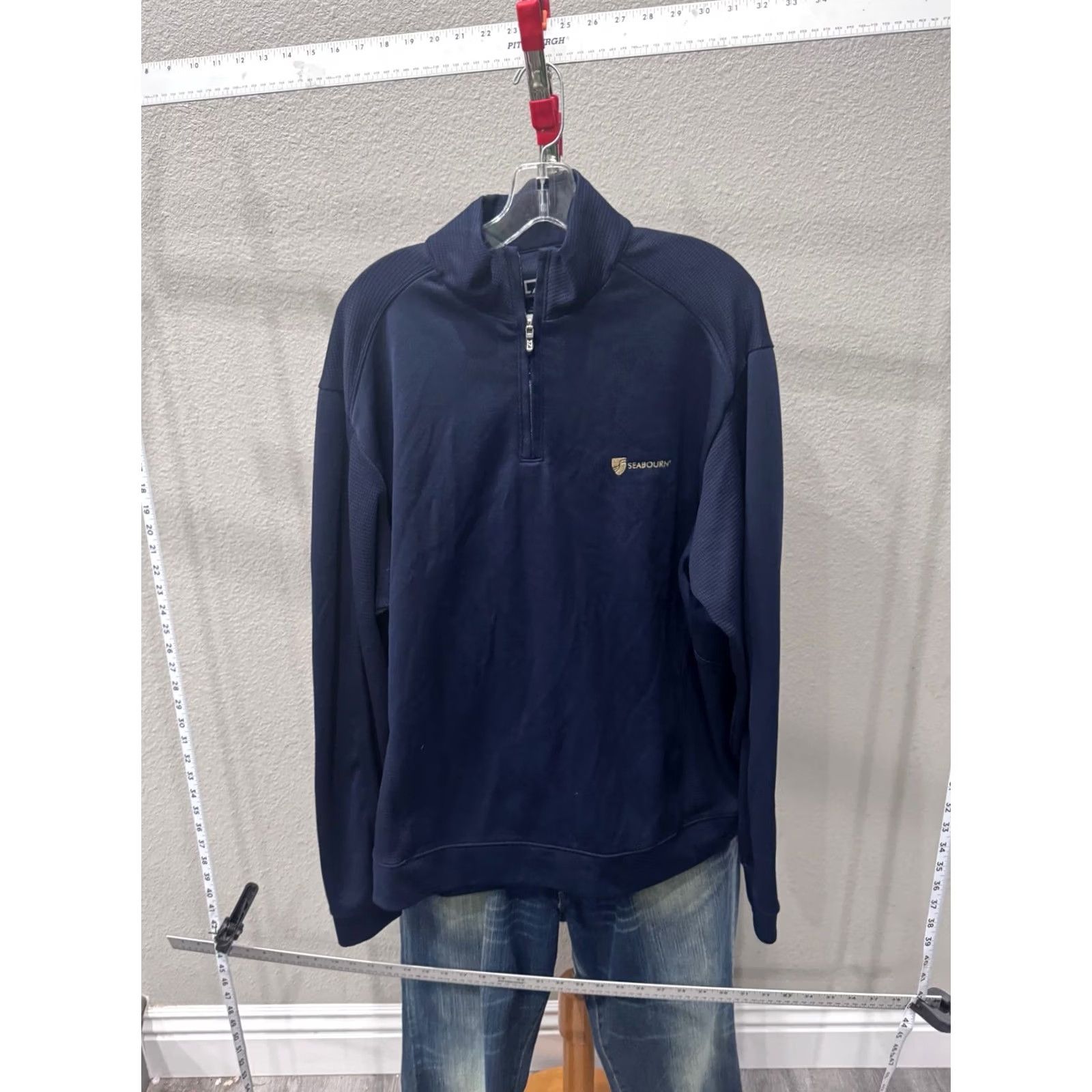 Cutter & Buck Cutter & Buck Embroidered Seabourn Zip SWEATER XL Extra Large Size US XL / EU 56 / 4 - 3 Thumbnail