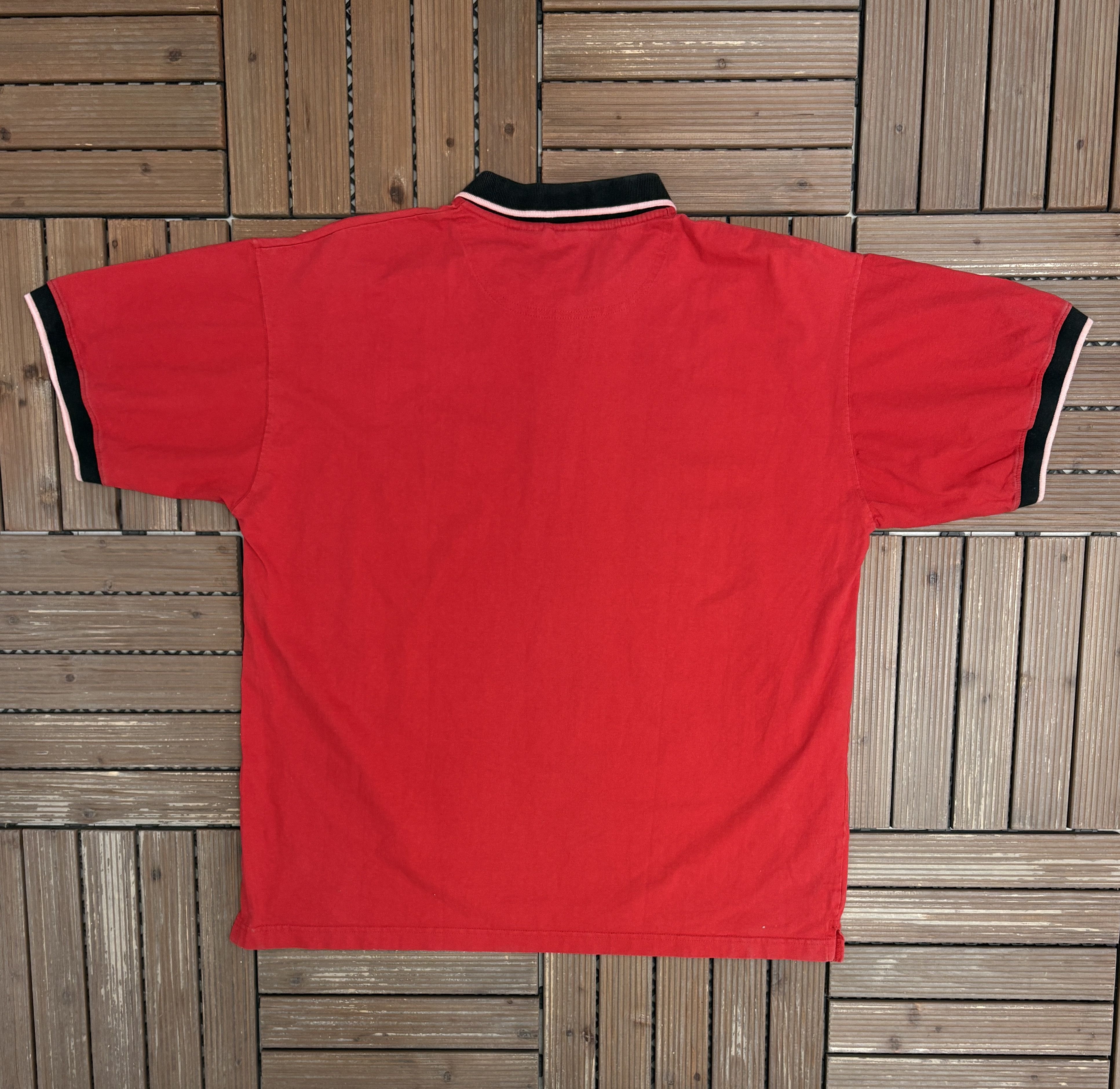 Vintage Chicago Bulls Embroidered Vintage Red T-Shirt Tee Size US XL / EU 56 / 4 - 4 Thumbnail