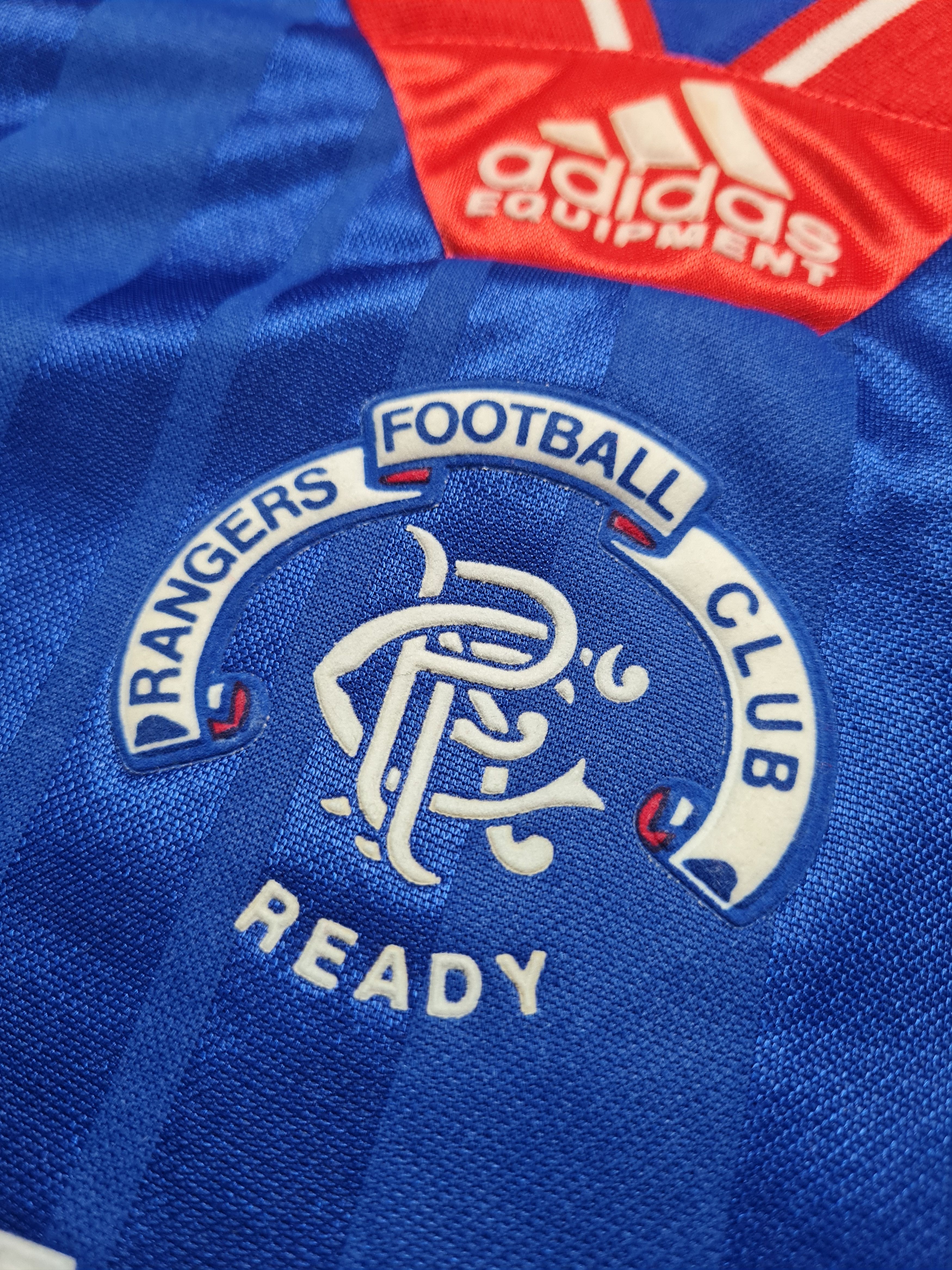 Adidas GLASGOW RANGERS 1992/1994 HOME SHIRT FOOTBALL SOCCER ADIDAS Size US M / EU 48-50 / 2 - 17 Thumbnail