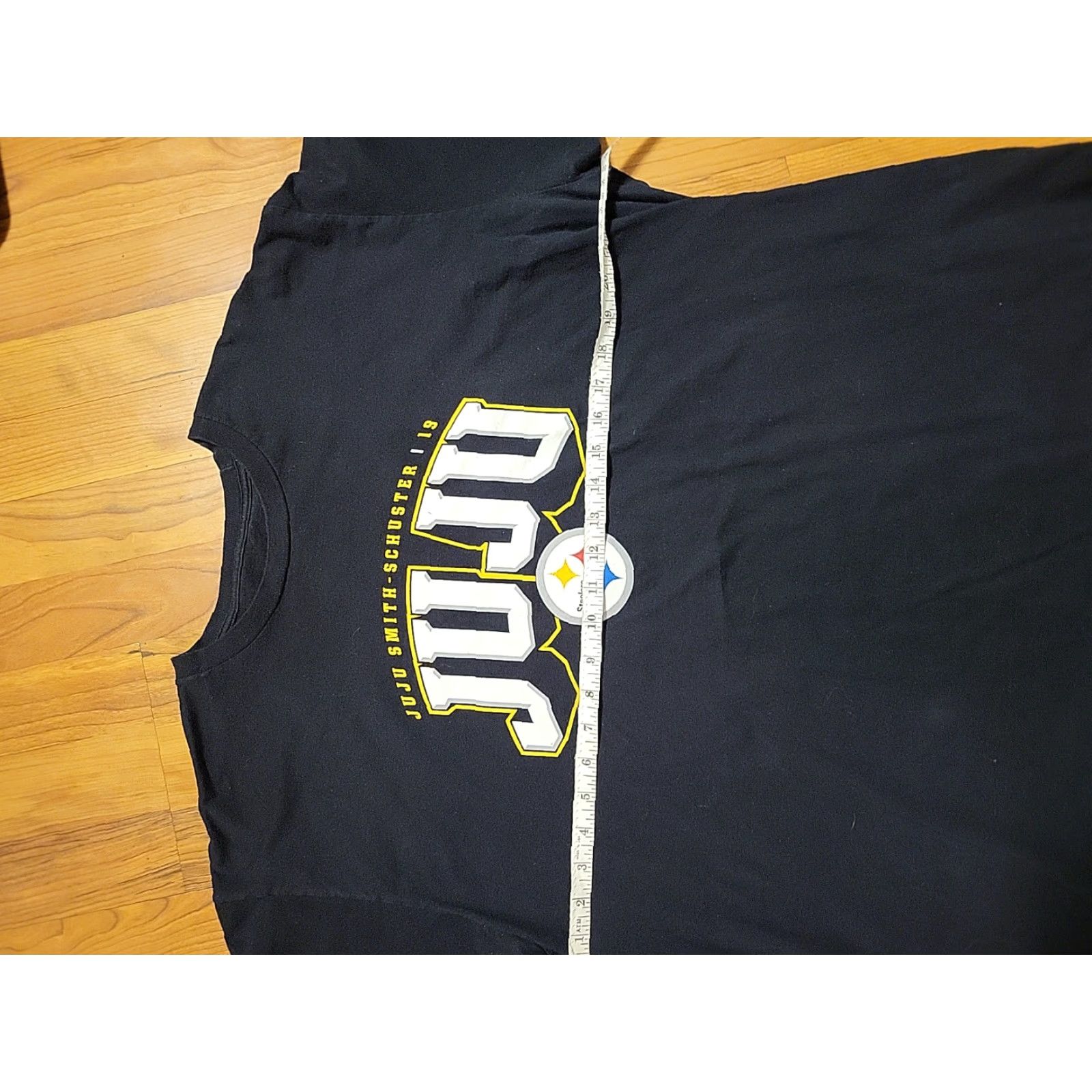 Vintage VINTAGE Ju Ju Schuster Steelers XXl Blk Short Sleeve Tshirt Fanatics Size US XXL / EU 58 / 5 - 6 Thumbnail