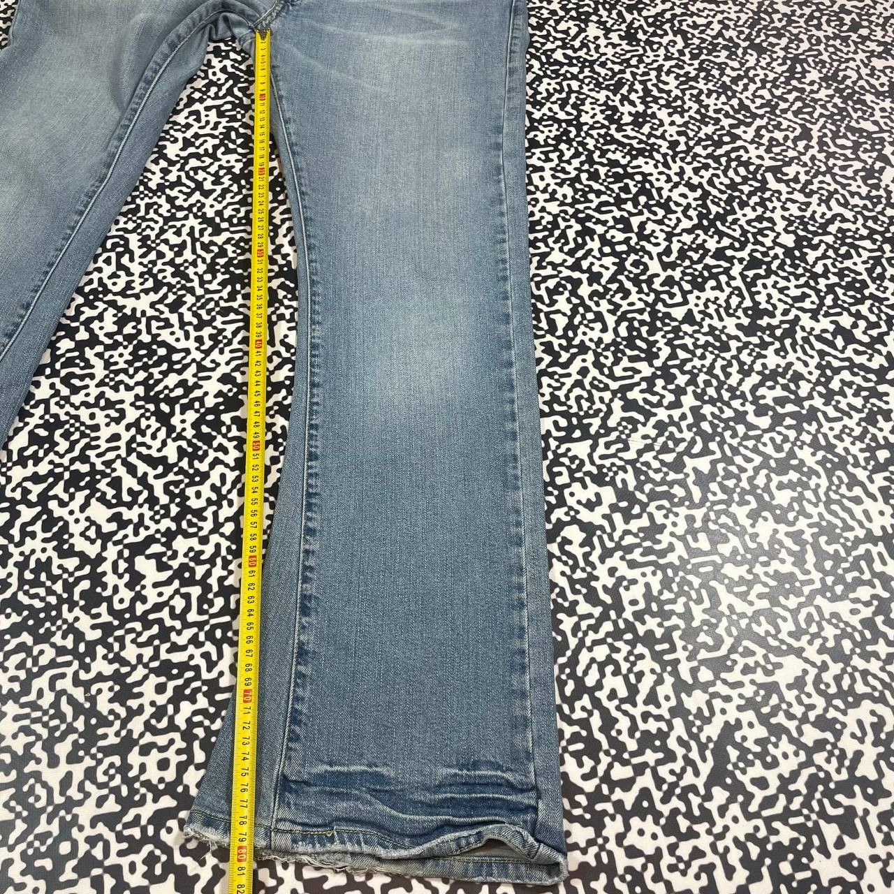 Levi's Vintage Clothing Vintage Y2K Levis 504 Flared Denim Jeans Retro 90s Style Size 30" / US 8 / IT 44 - 18 Thumbnail