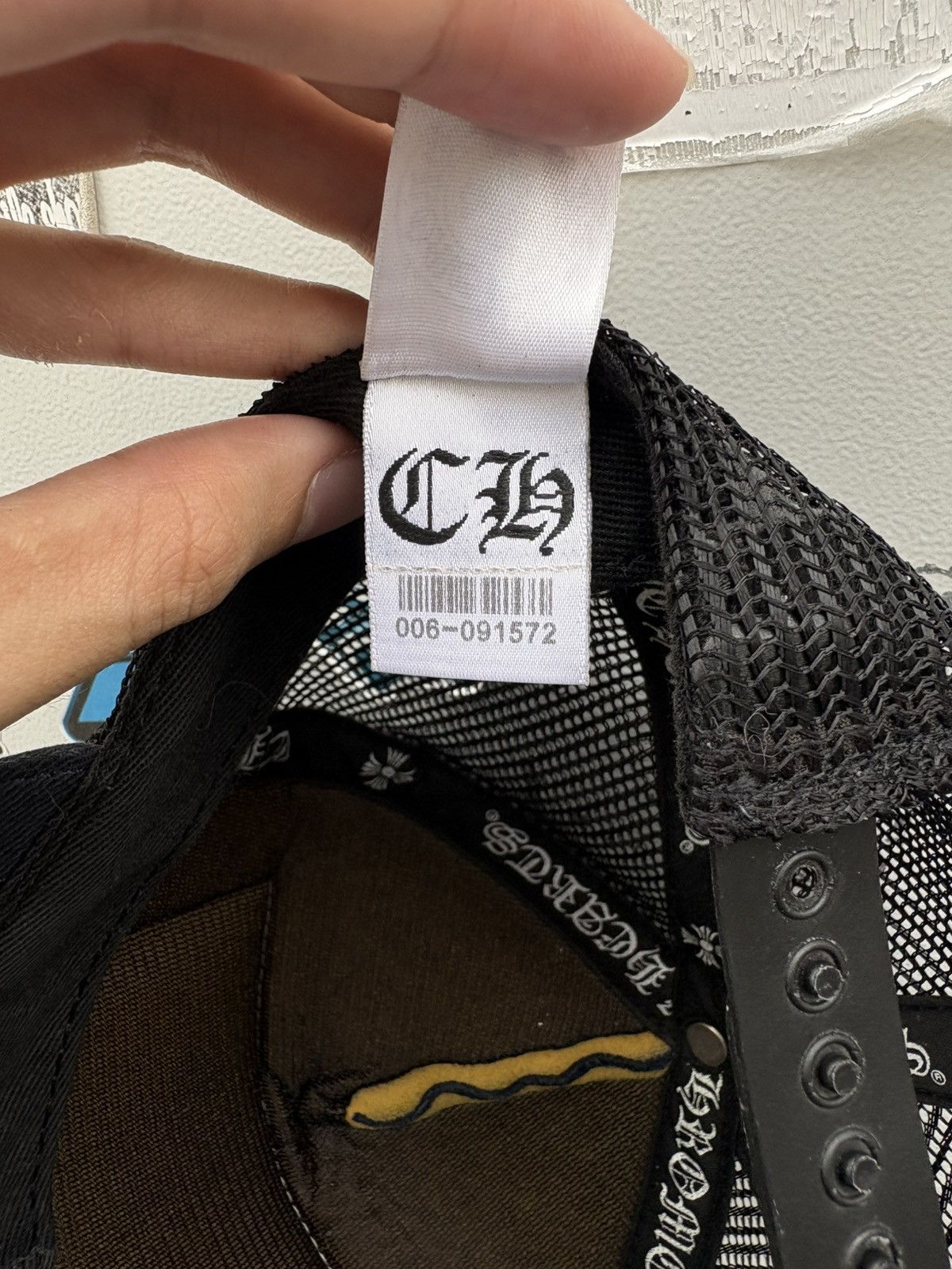 Chrome Hearts Chrome Hearts FU€K Hollywood Trucker Black Size ONE SIZE - 9 Thumbnail