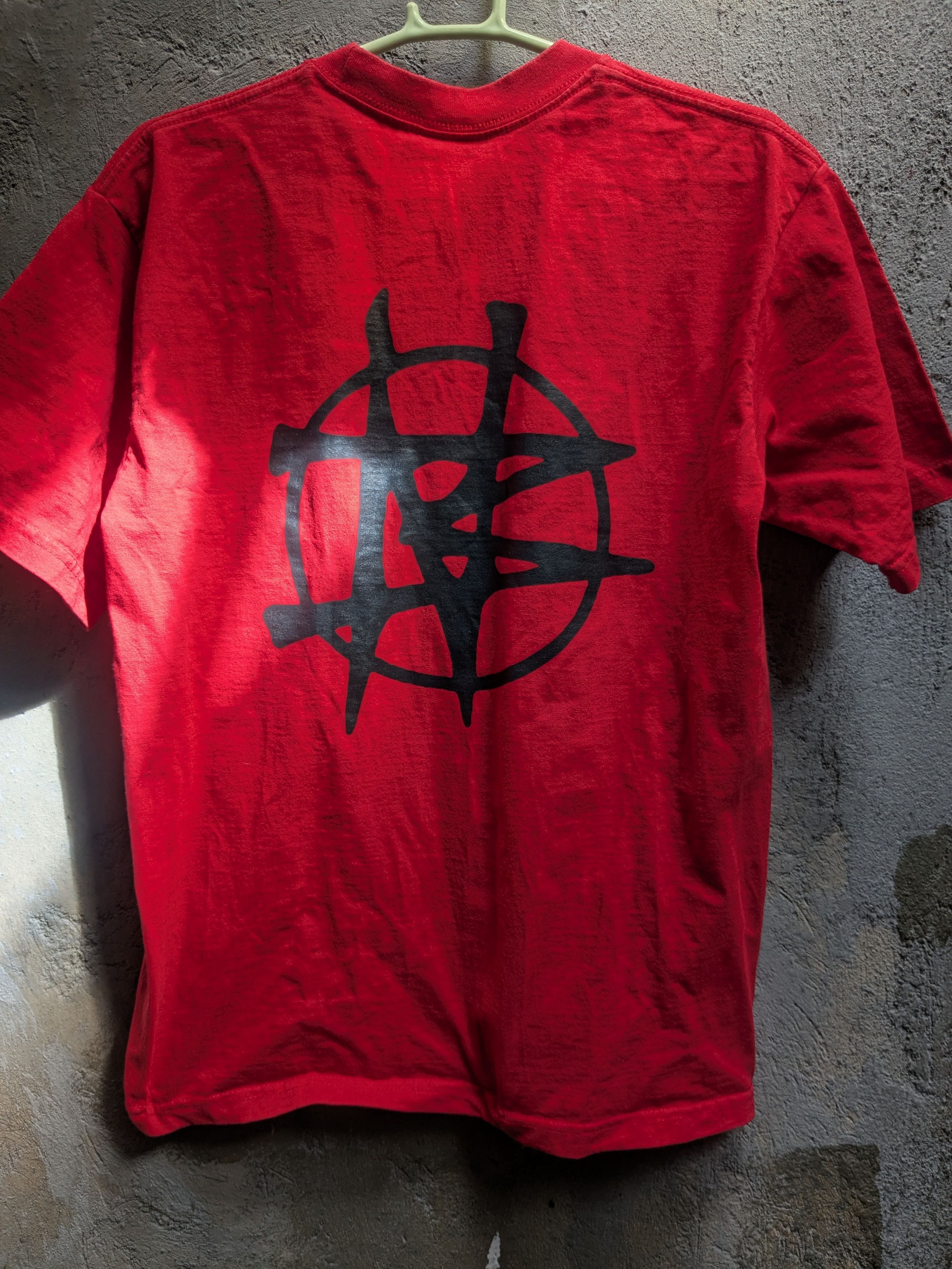 Vintage nailbomb point blank tshirt made in USA medium backhit Size US M / EU 48-50 / 2 - 2 Thumbnail