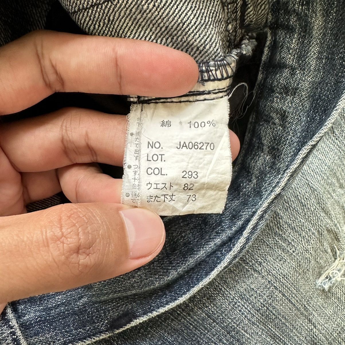 Japanese Brand Vintage Japanese Denim Jean Pant Distressed Faded W31 Size US 31 - 8 Thumbnail