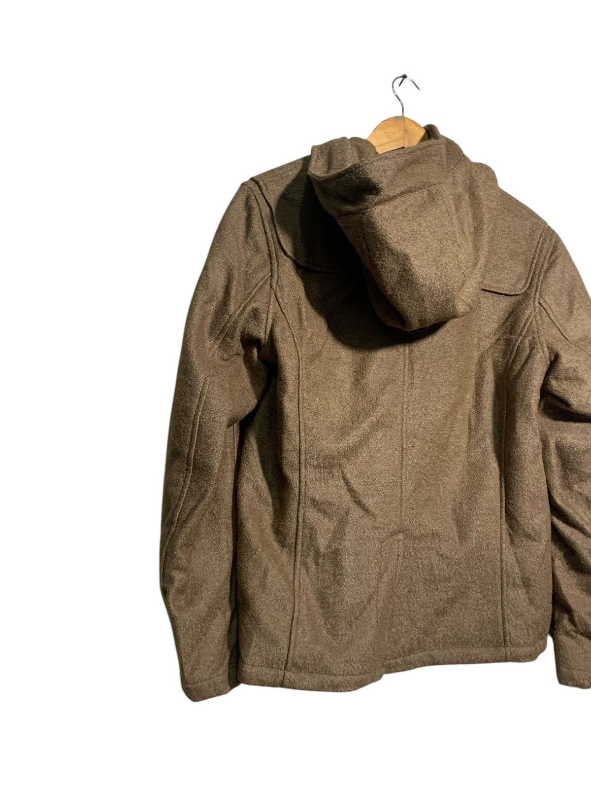 In The Attic 🔥IN THE ATTIC WOOL HOODIE JACKETS BROWN Size US L / EU 52-54 / 3 - 6 Thumbnail