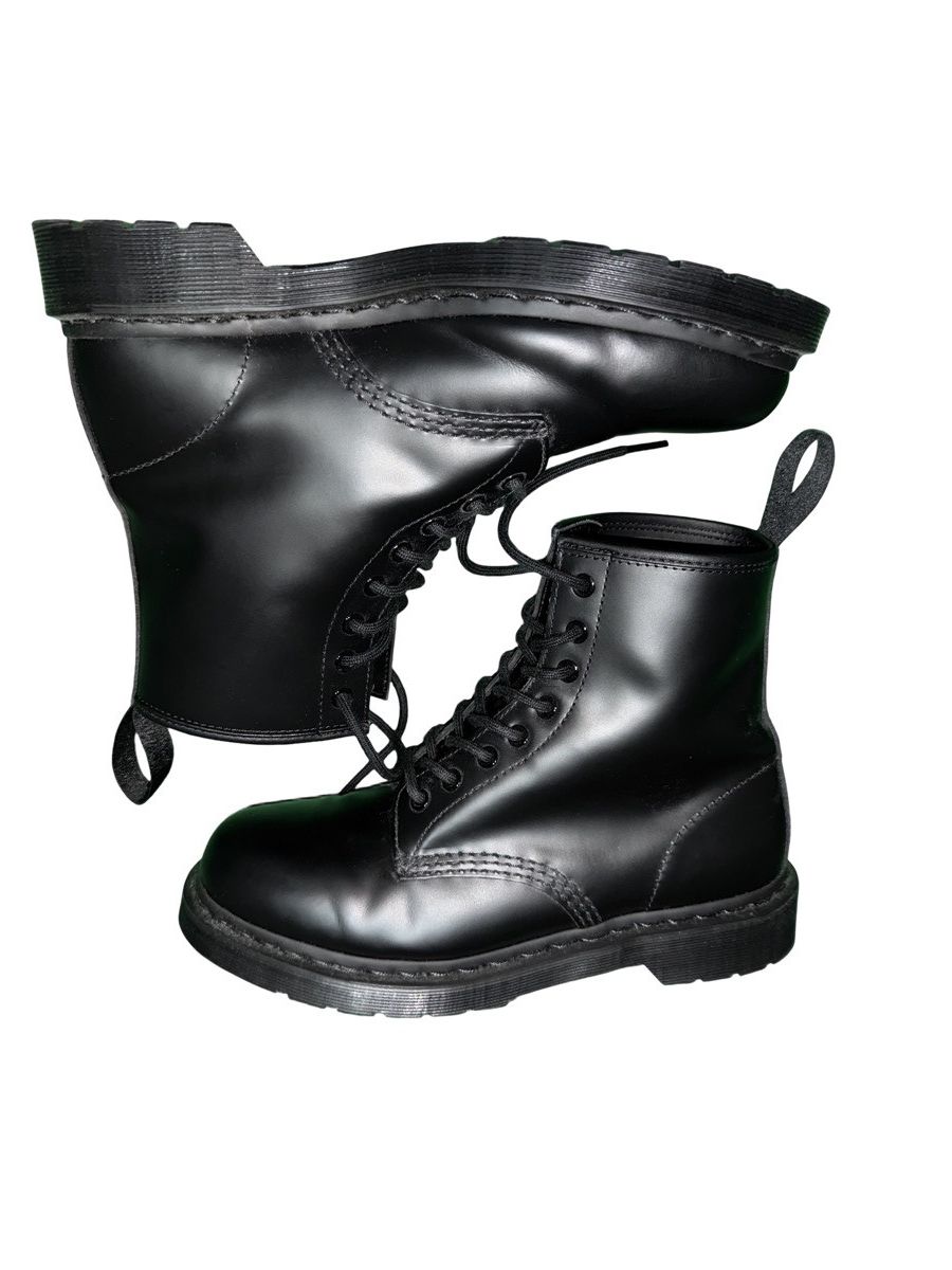 Dr. Martens DR. MARTENS 1460 MONO BOOT Size US 9 / EU 42 - 3 Thumbnail
