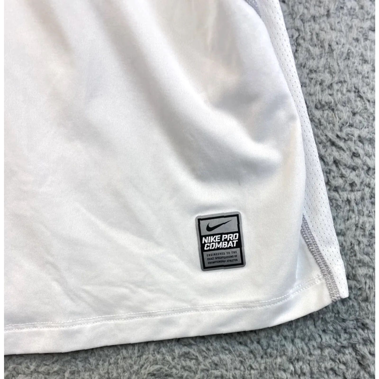 Nike Nike Pro Stretch T-Shirt White Mens 2XL Size US XXL / EU 58 / 5 - 2 Thumbnail