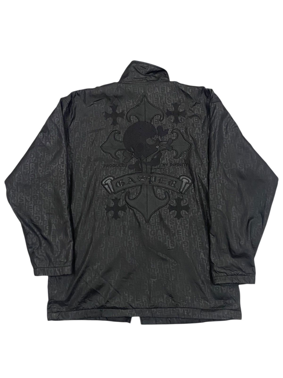 Vintage Vtg Gasper Infinity Jacket Black Mens Size US L / EU 52-54 / 3 - 1 Thumbnail