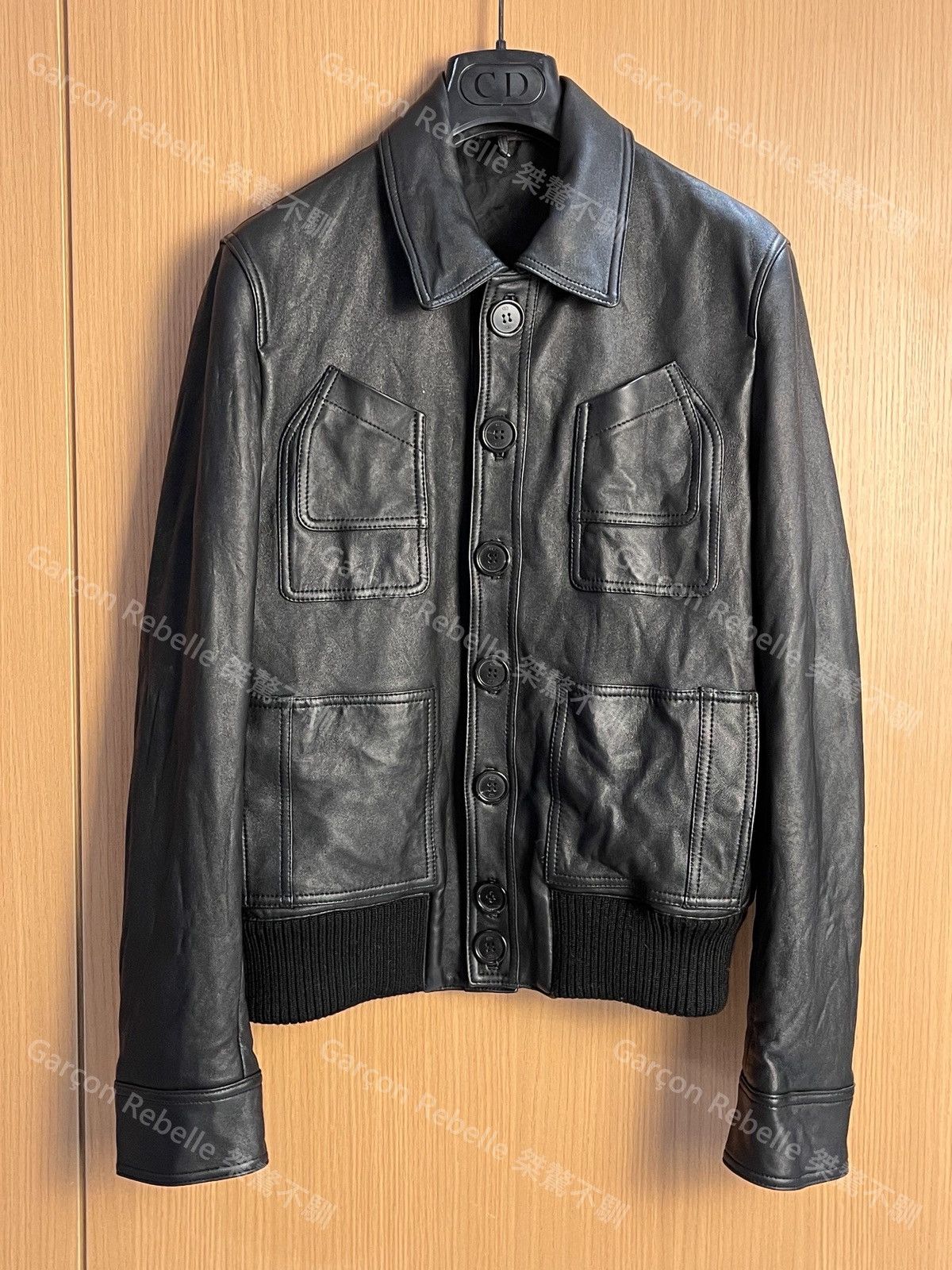 Dior × Hedi Slimane Dior Homme 06 AW Leather jacket size 46 | Grailed