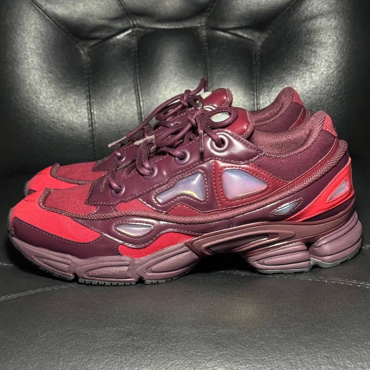 Adidas × Raf Simons 9us sneakers Adidas Raf Simons Ozweego burgundy Size US 9 / EU 42 - 3 Thumbnail