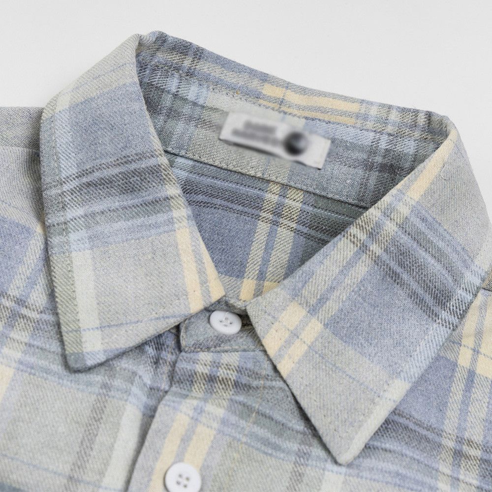 Japanese Brand × Vintage American retro plaid casual long-sleeved shirt Size US M / EU 48-50 / 2 - 3 Thumbnail