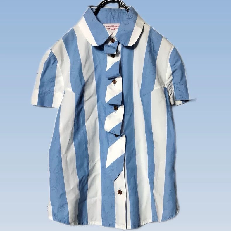 Vivienne Westwood Vivienne Westwood Red striped dark patterned tie shirt Size M / US 6-8 / IT 42-44 - 1 Thumbnail
