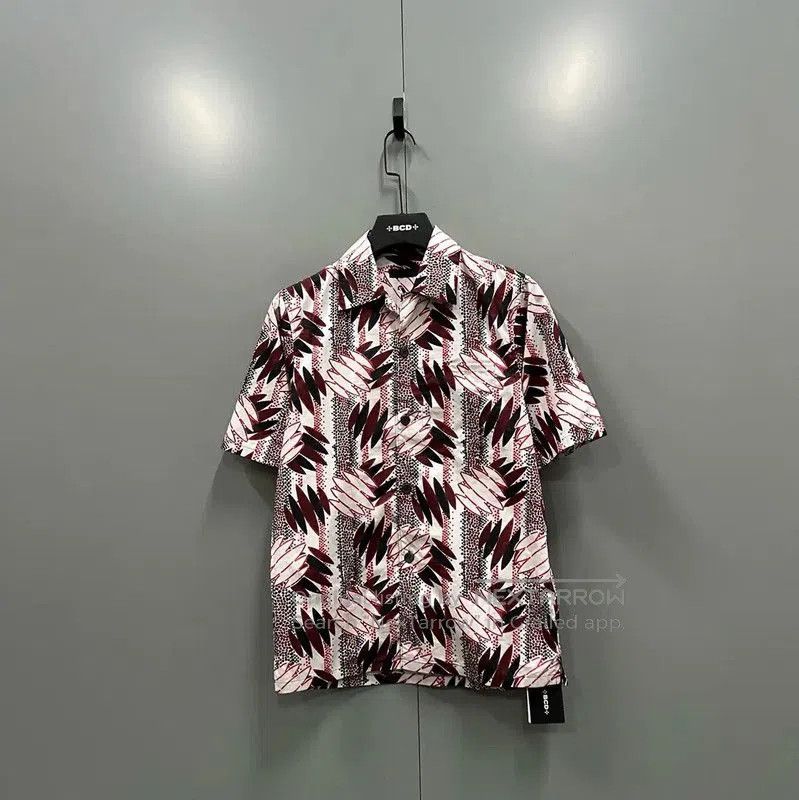 Prada Prada Colorful Cotton Short Sleeve Shirt. Size US XS / EU 42 / 0 - 1 Thumbnail