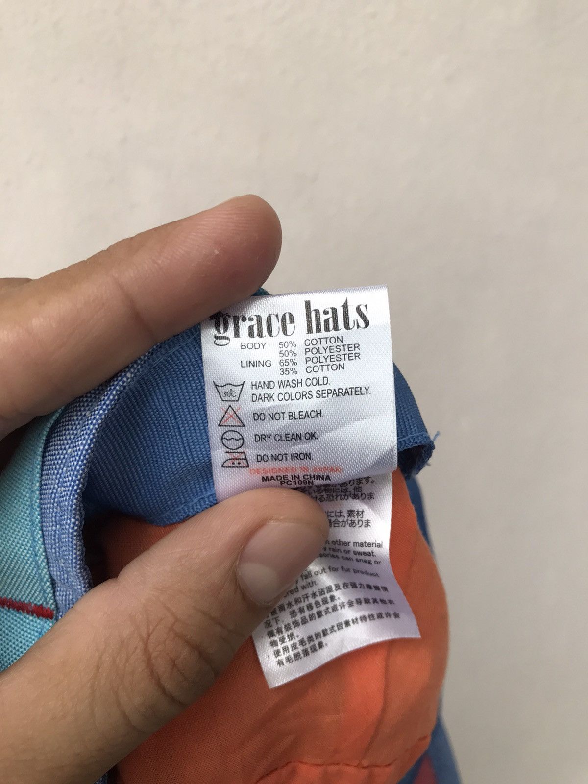 Japanese Brand Patchwork Hat by Grace Hats Size ONE SIZE - 9 Thumbnail