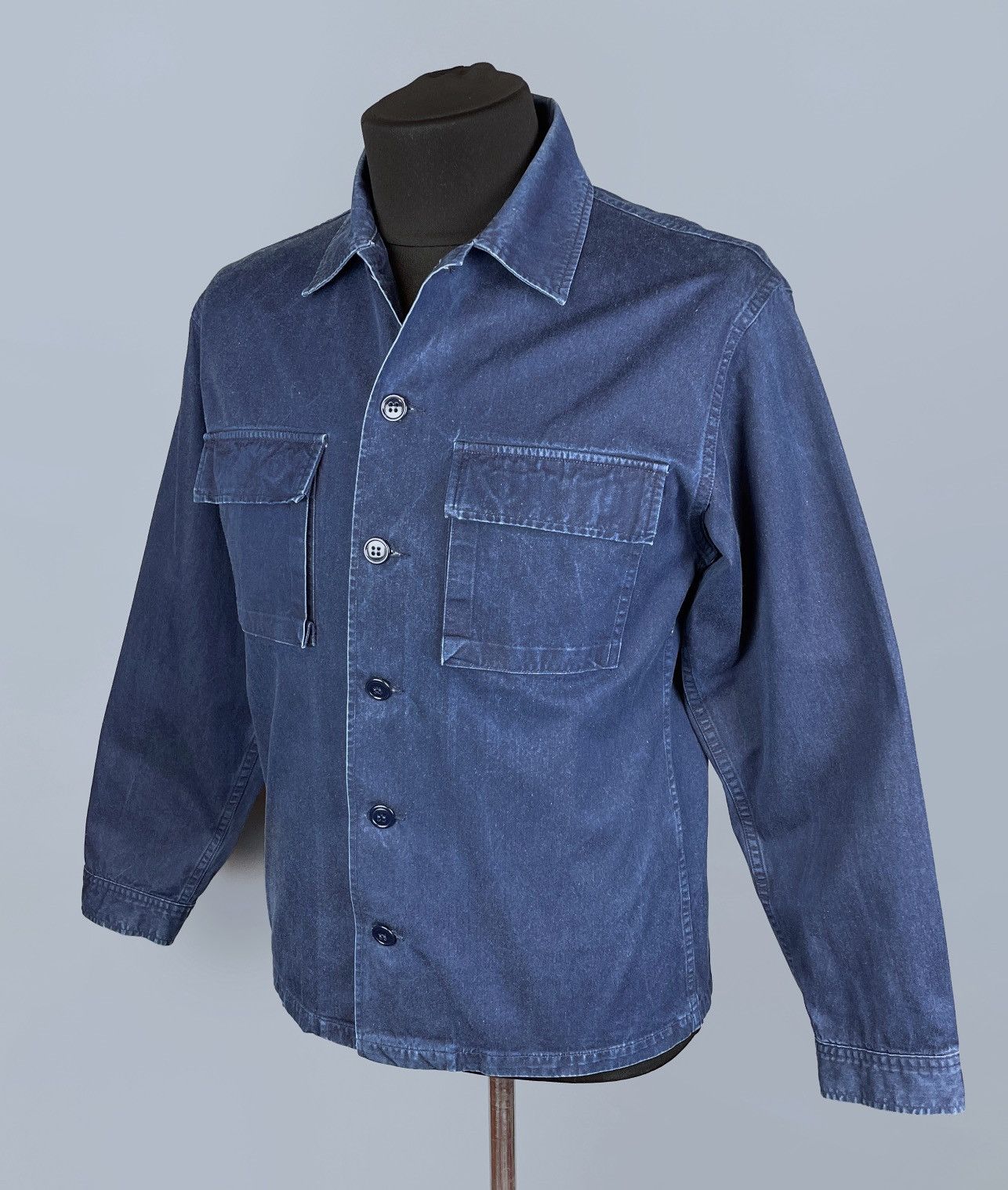 Stevenson Overall Co. The Stevenson Overall Co Japan Denim Overshirt Shirt Size L Size US L / EU 52-54 / 3 - 6 Thumbnail