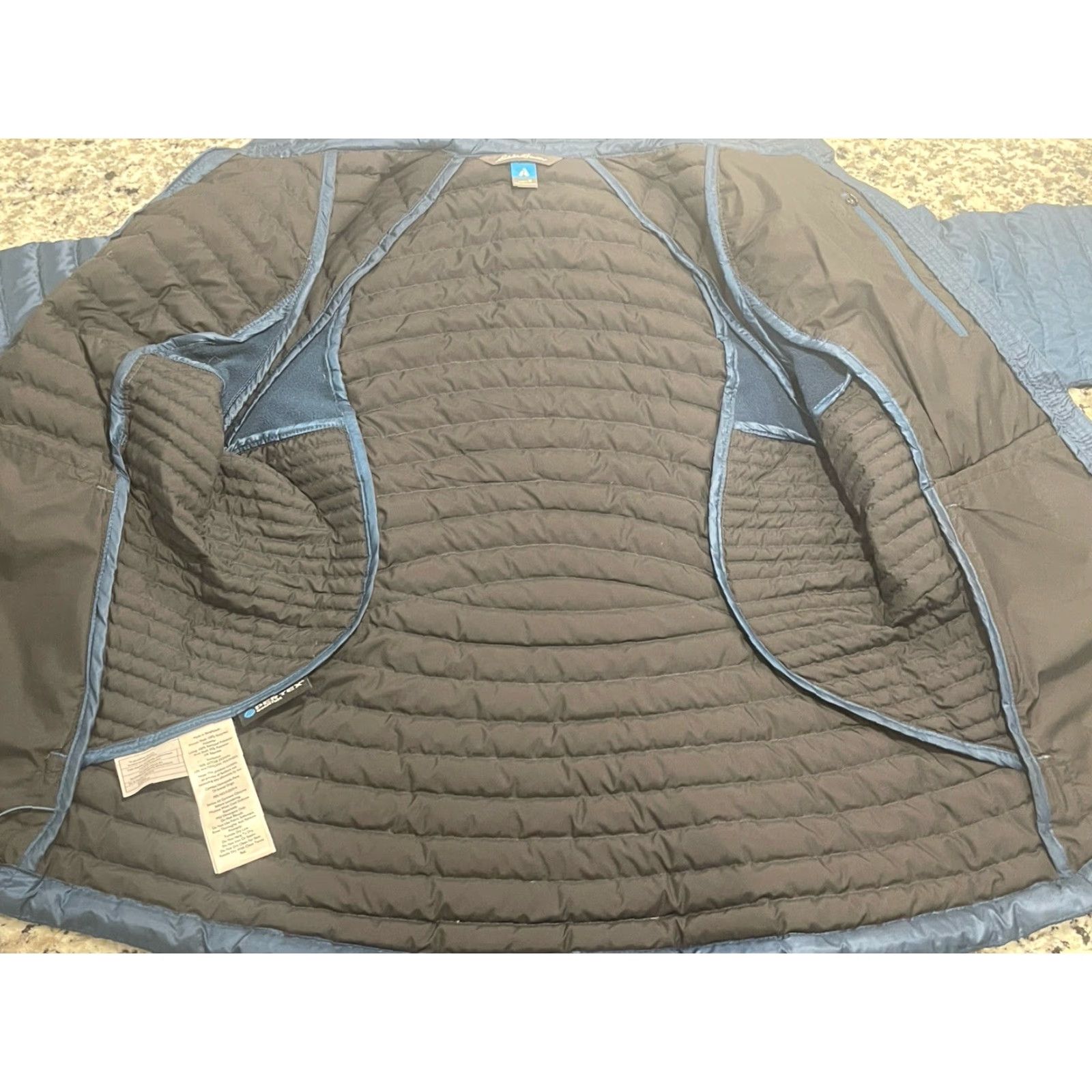 Eddie Bauer Eddie Bauer First Ascent Puffer Jacket Womens Blue EB800 Premium Goose Down Regular M Nylon Down Size M / US 6-8 / IT 42-44 - 7 Thumbnail