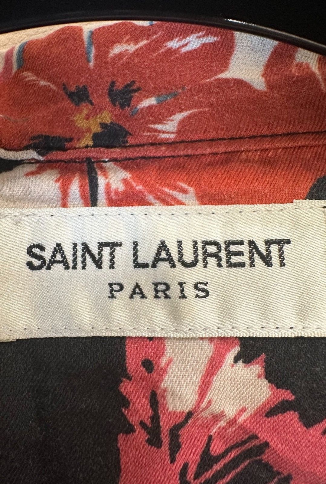 Saint Laurent Paris Saint Laurent Paris SS19Tropical Flower Hawaiian Shirt Size US S / EU 44-46 / 1 - 3 Thumbnail