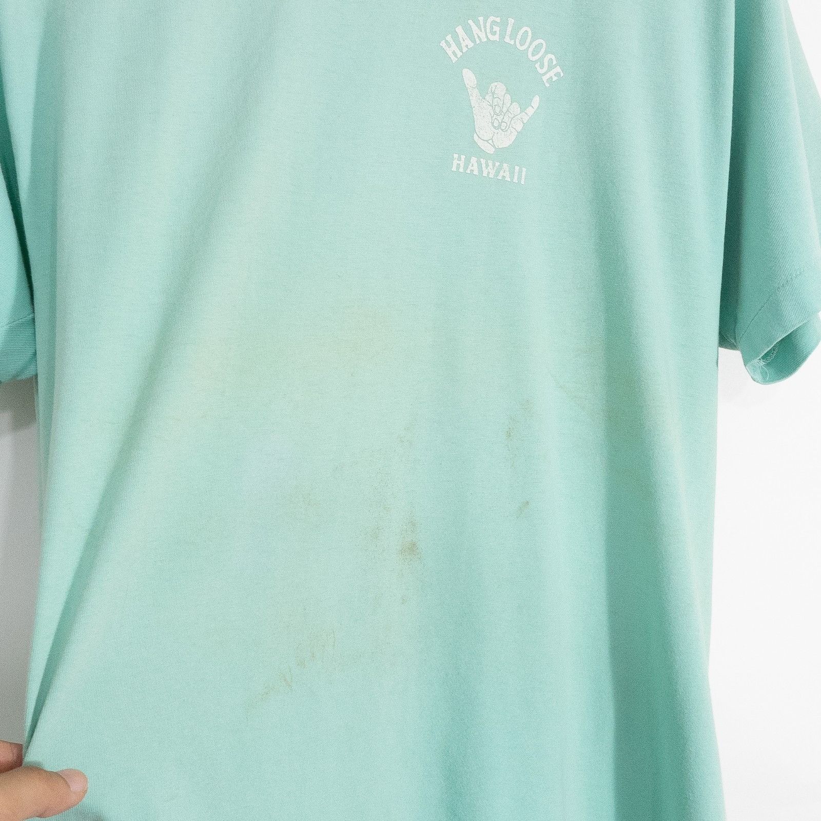 Vintage Vintage 80s Hang Loose Hawaii T Shirt Medium Single Stitch Size US M / EU 48-50 / 2 - 4 Thumbnail