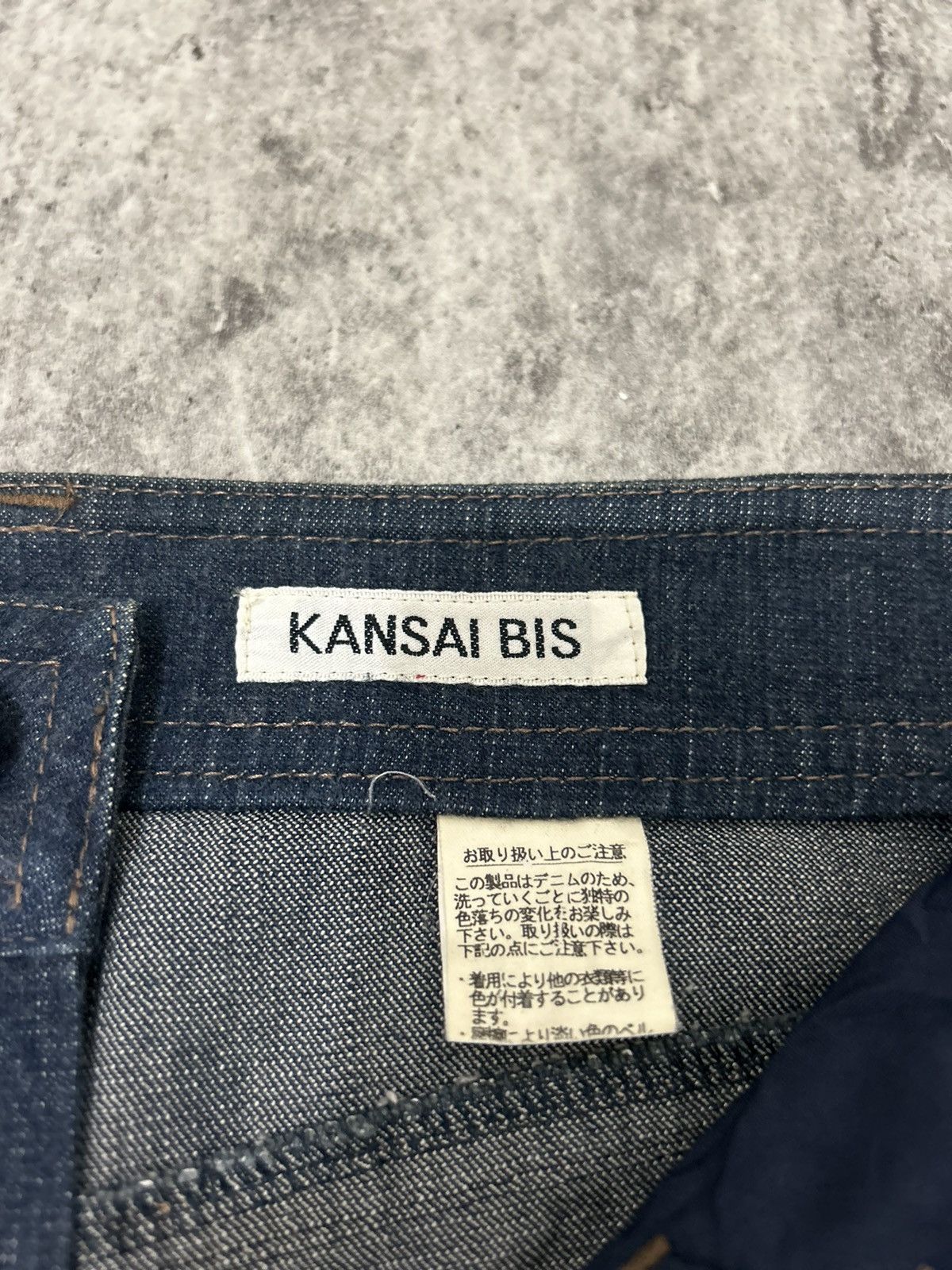If Six Was Nine × Japanese Brand × Kansai Yamamoto kansai Bis By Kansai Yamamoto Flare Soft Jeans Size US 29 - 12 Thumbnail
