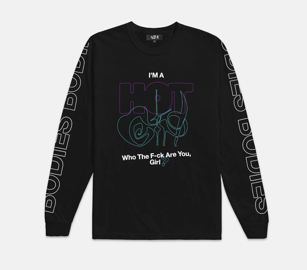 A24 A24 x Charli XCX Bodies Bodies Bodies 'Hot Girl' Long Sleeve Size S / US 4 / IT 40 - 4 Thumbnail