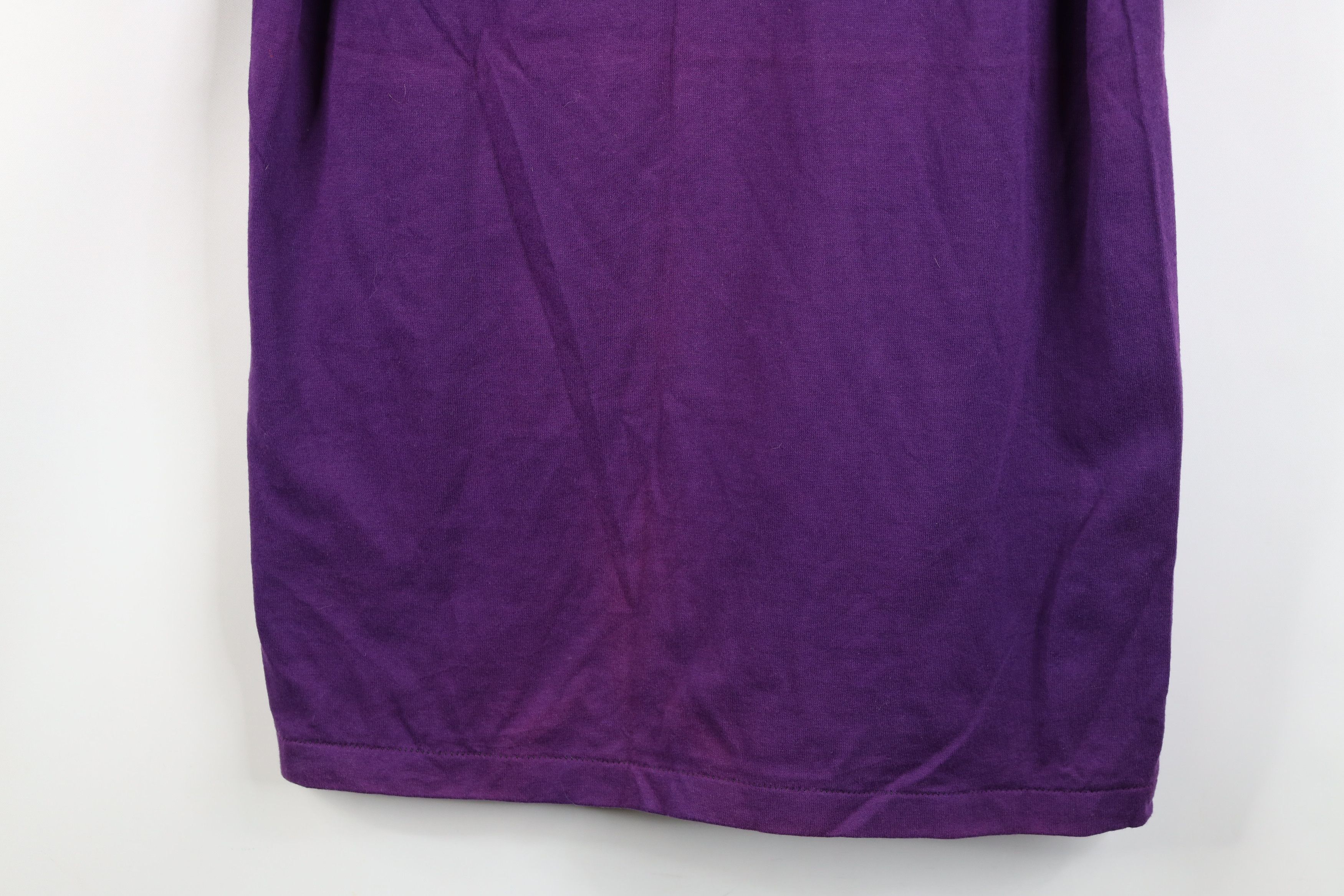 Vintage Vintage 70s 80s Indianapolis 500 Racing T-Shirt Purple USA Size M / US 6-8 / IT 42-44 - 15 Thumbnail