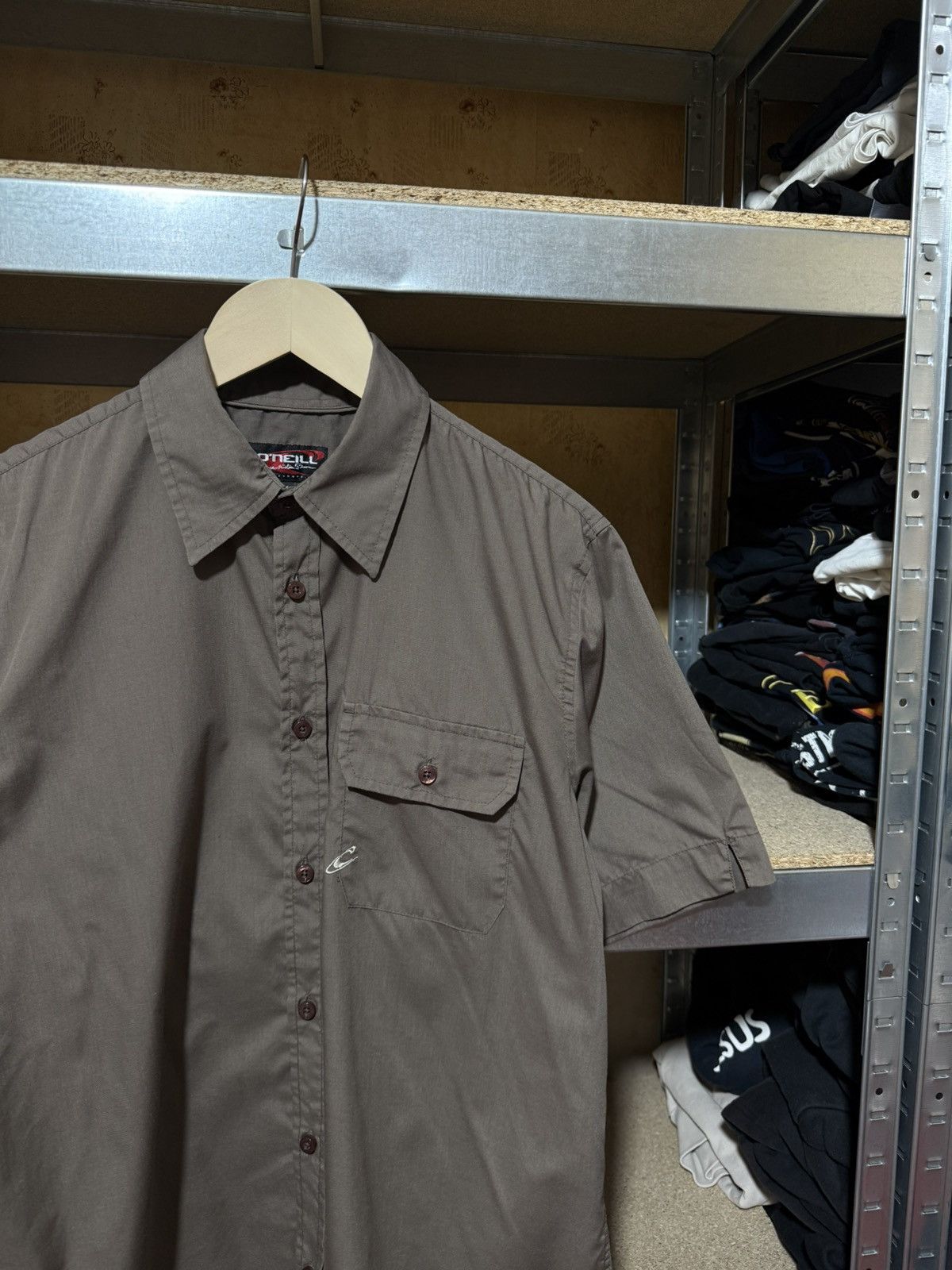 O'Neill × Vintage 🏄‍♂️ Vintage 90’s Surf Brand O’Neill Logo Button Shirt Y2K Hype Size US M / EU 48-50 / 2 - 3 Thumbnail