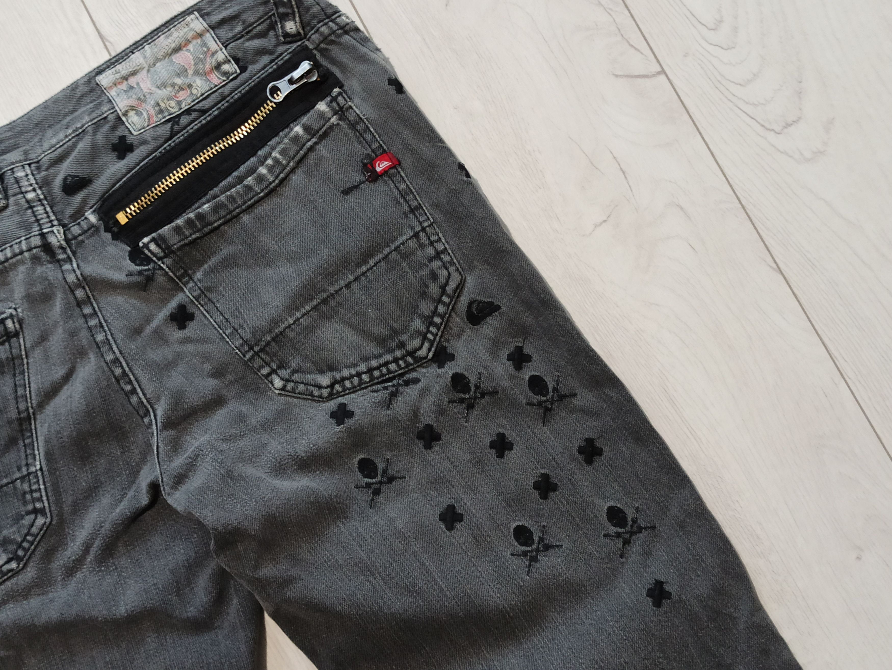 Quiksilver × Vintage Quiksilver RARE Vintage Jeans Size US 32 / EU 48 - 7 Thumbnail