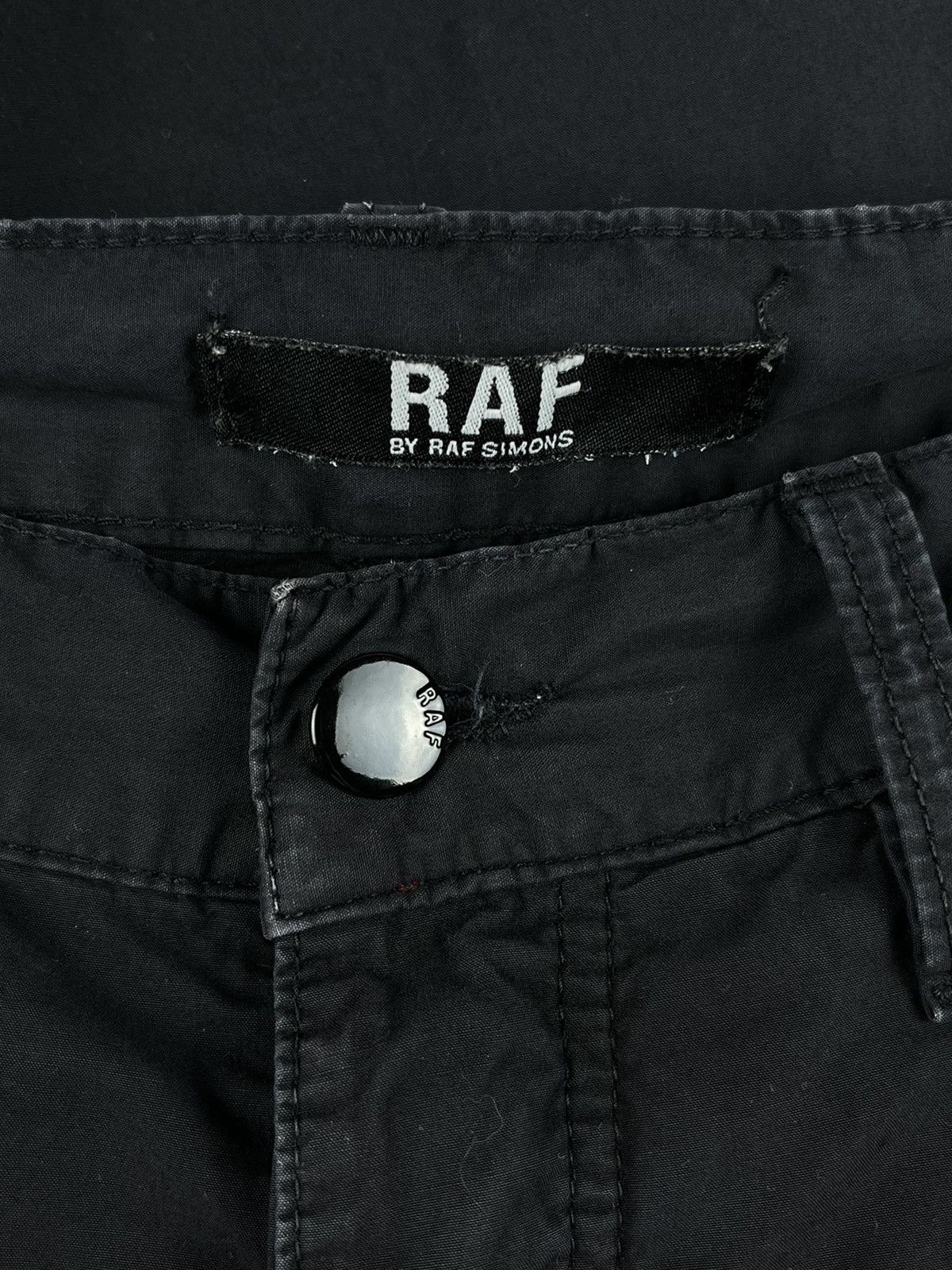 Raf Simons Raf By Raf Simons Slit Knee Distressed Double Layered Pants Size US 30 / EU 46 - 8 Thumbnail
