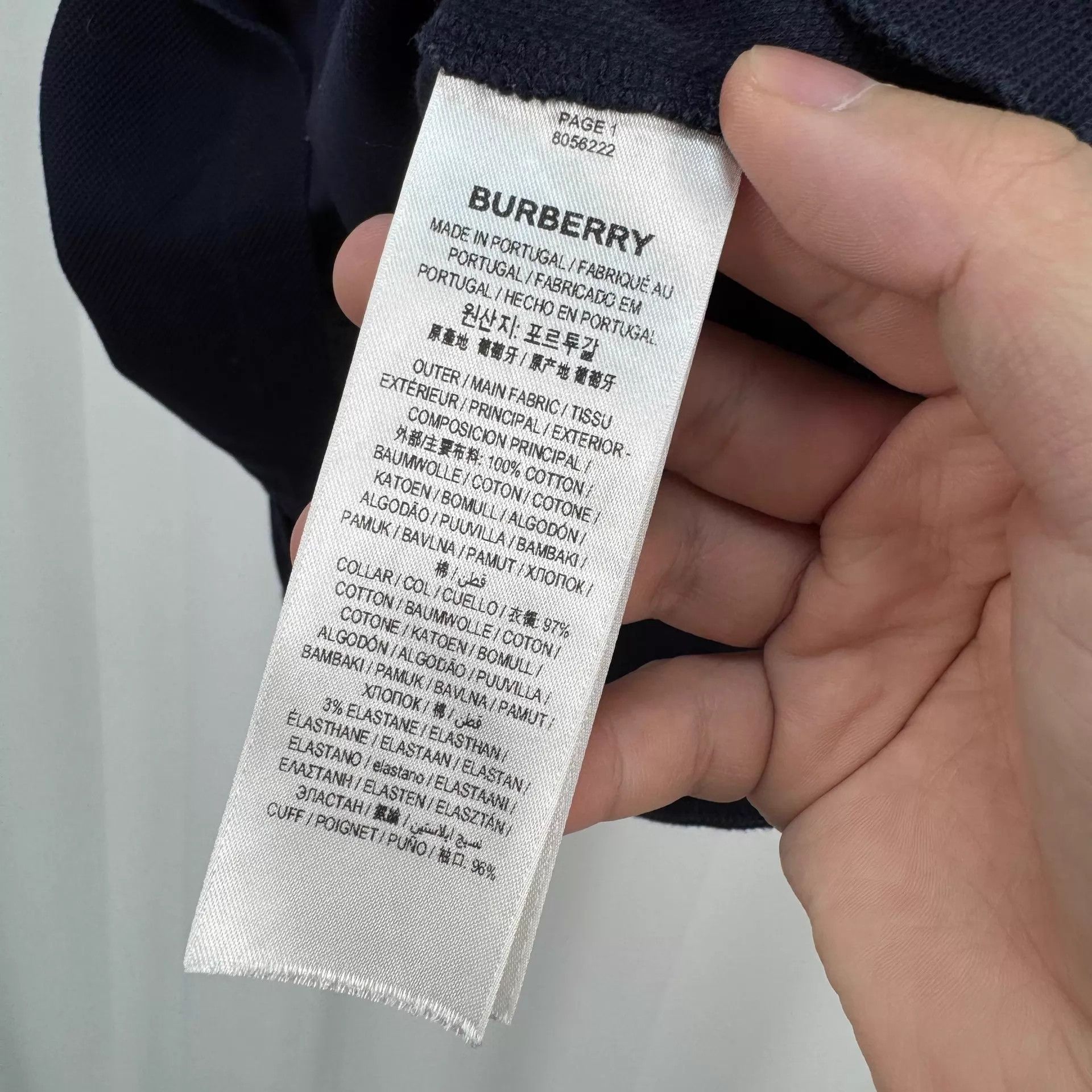 Burberry Burberry Embroidered Logo Polo S 98 New Size US S / EU 44-46 / 1 - 6 Thumbnail