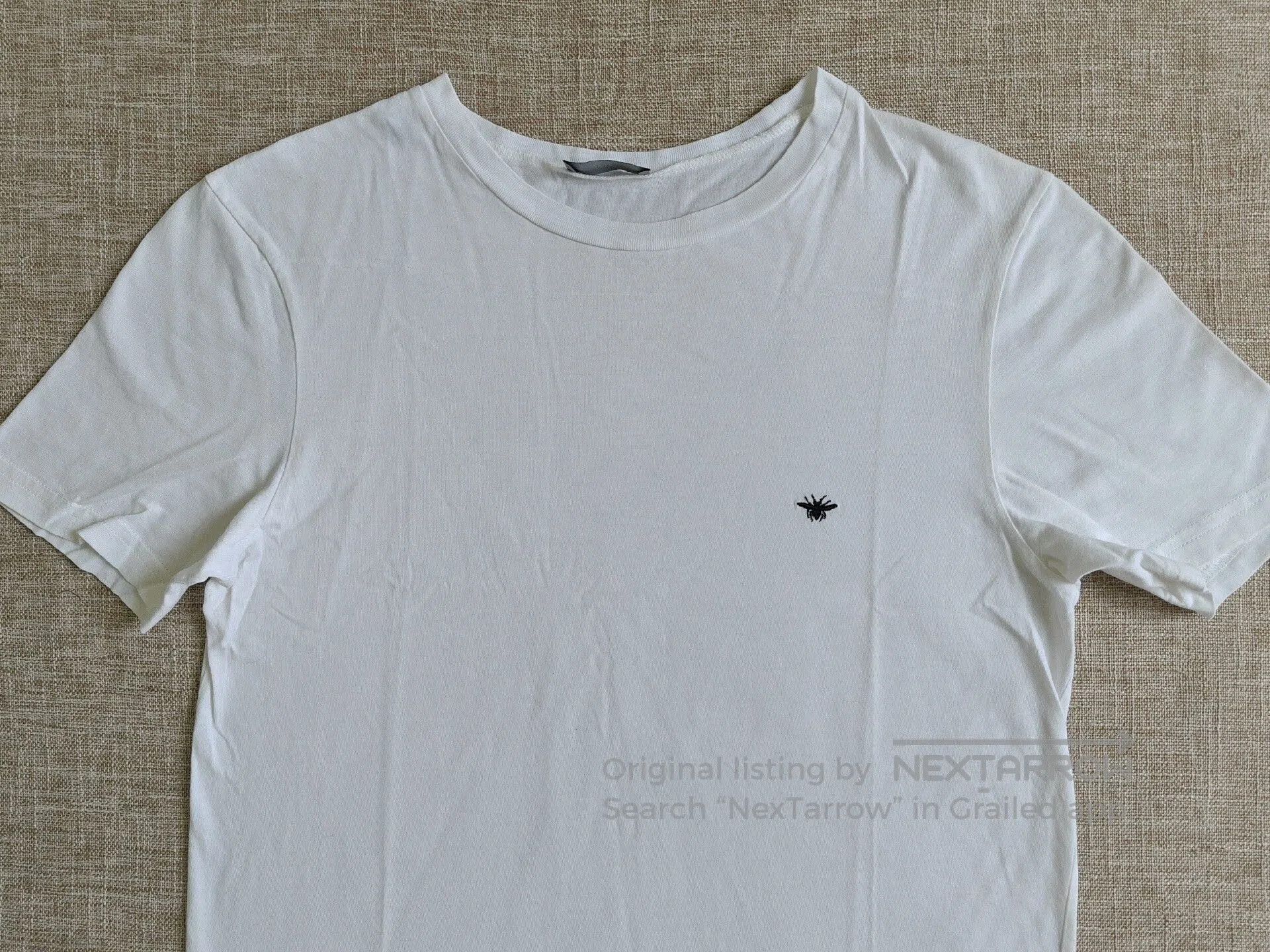 Dior Dior Men's Bee Embroidery T-Shirt. Size US XXS / EU 40 - 2 Thumbnail