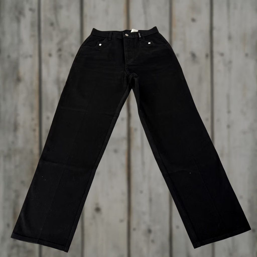 Vintage VINTAGE Rockies Jeans Womens 11 Black Bare Back Slim Fit Denim Pants Western 90s Size 32" / US 10 / IT 46 - 1 Thumbnail