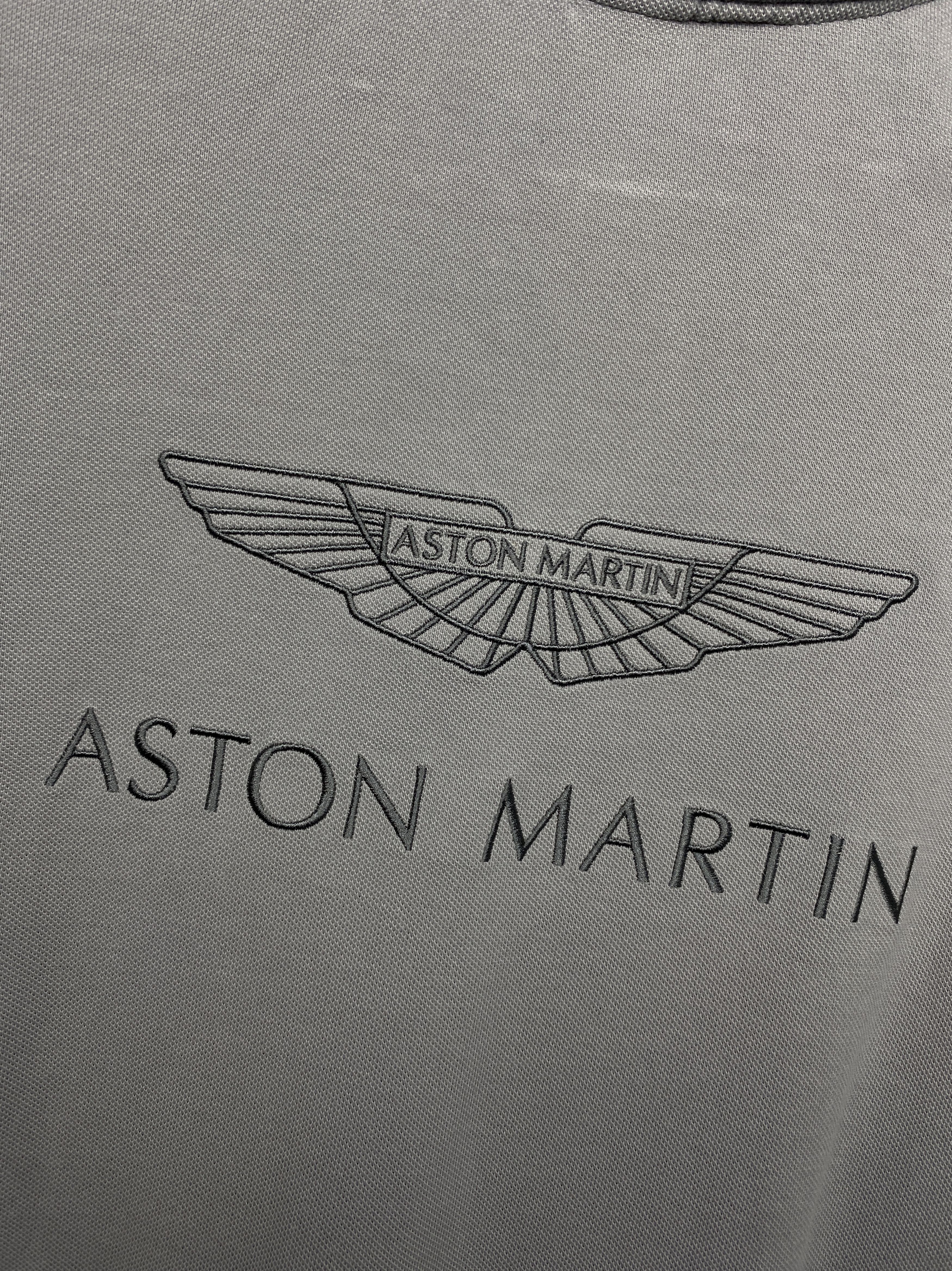 Hackett Aston Martin by Hackett Mens Long Sleeve Polo Shirt Size US M / EU 48-50 / 2 - 11 Thumbnail