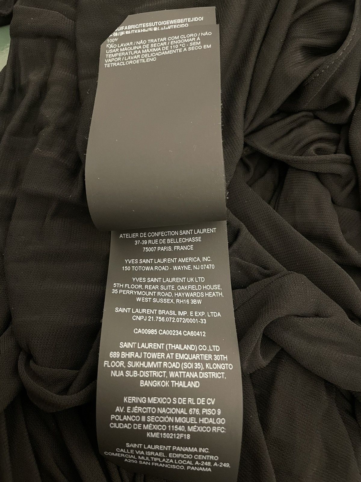 Saint Laurent Paris Saint Laurent Long Dress with draped top/open back Size M / US 6-8 / IT 42-44 - 12 Thumbnail