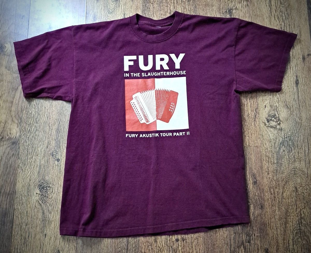 Band Tees FURY IN THE SLAUGHTERHOUSE x T-Shirt Size US XL / EU 56 / 4 - 1 Thumbnail